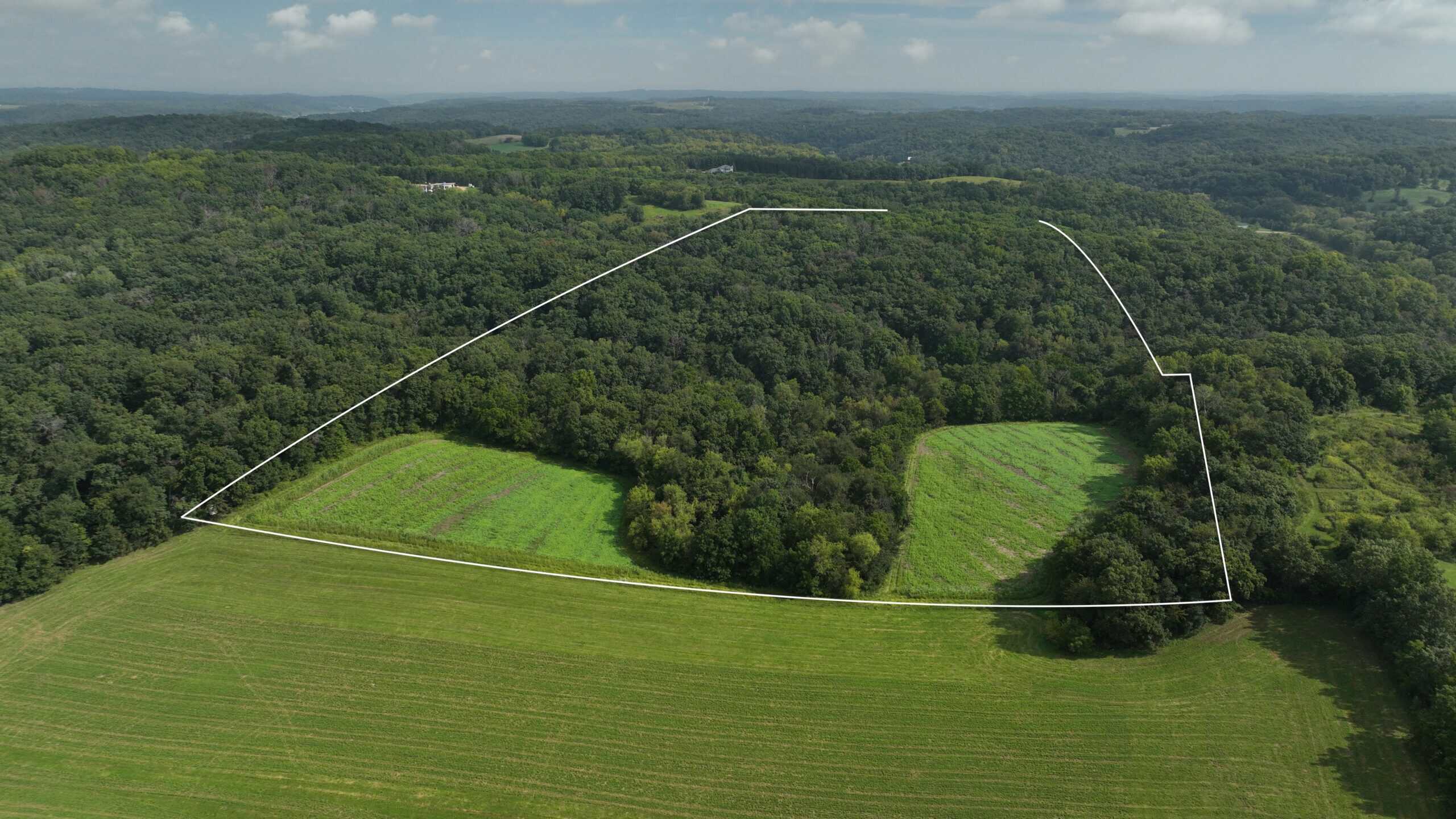 The Blue Mounds 32 — A Private Whitetail Hunting Retreat in Iowa County, Wisconsin