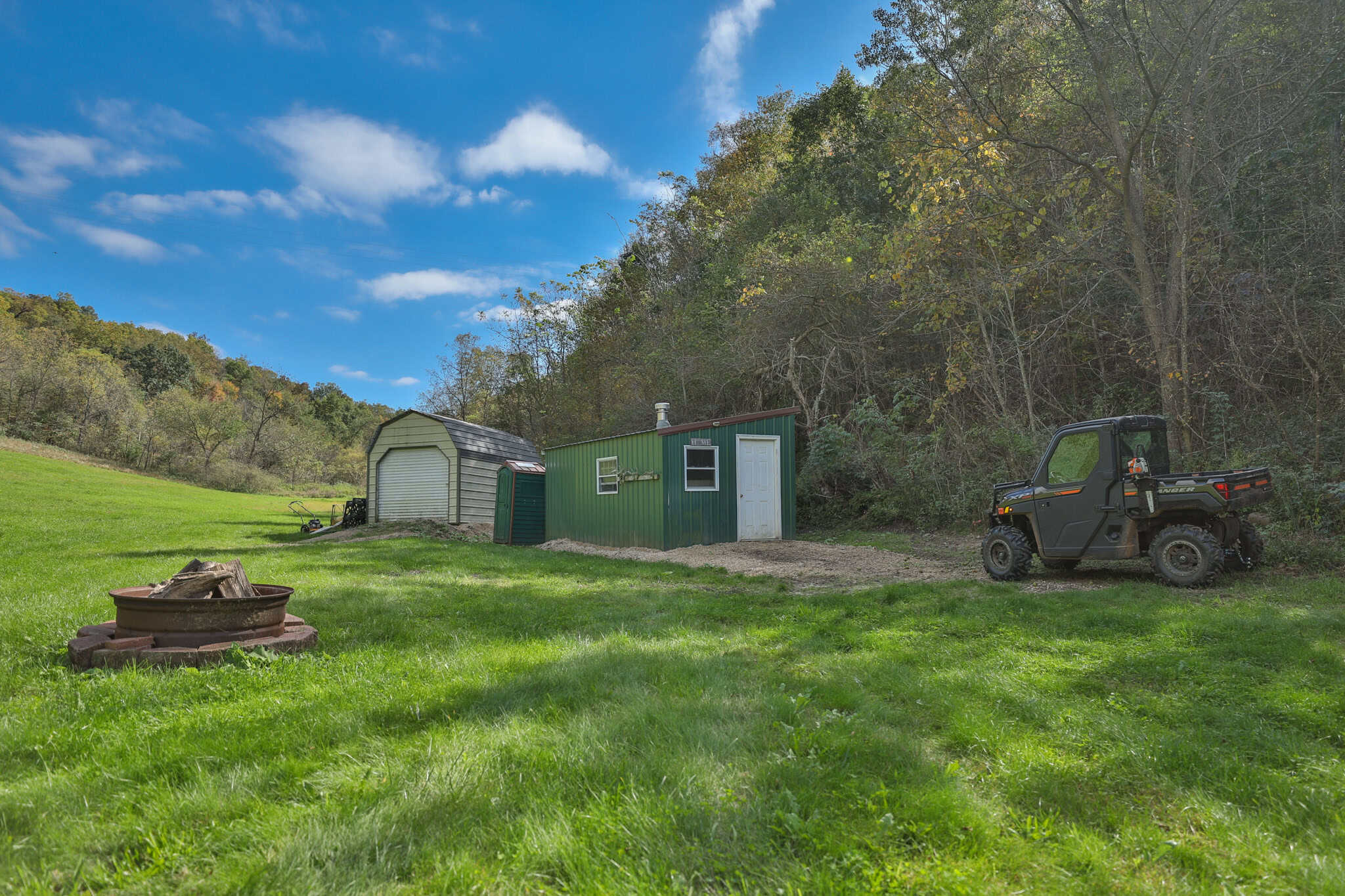 58.89-Acre Hunting Camp & Whitetail Retreat | Blue River, Wisconsin