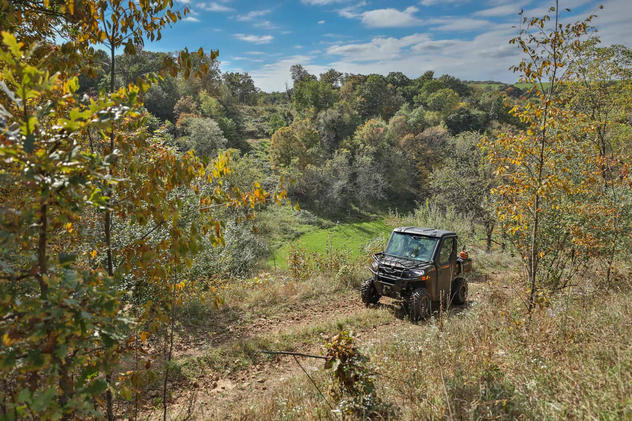 58.89-Acre Hunting Camp & Whitetail Retreat | Blue River, Wisconsin