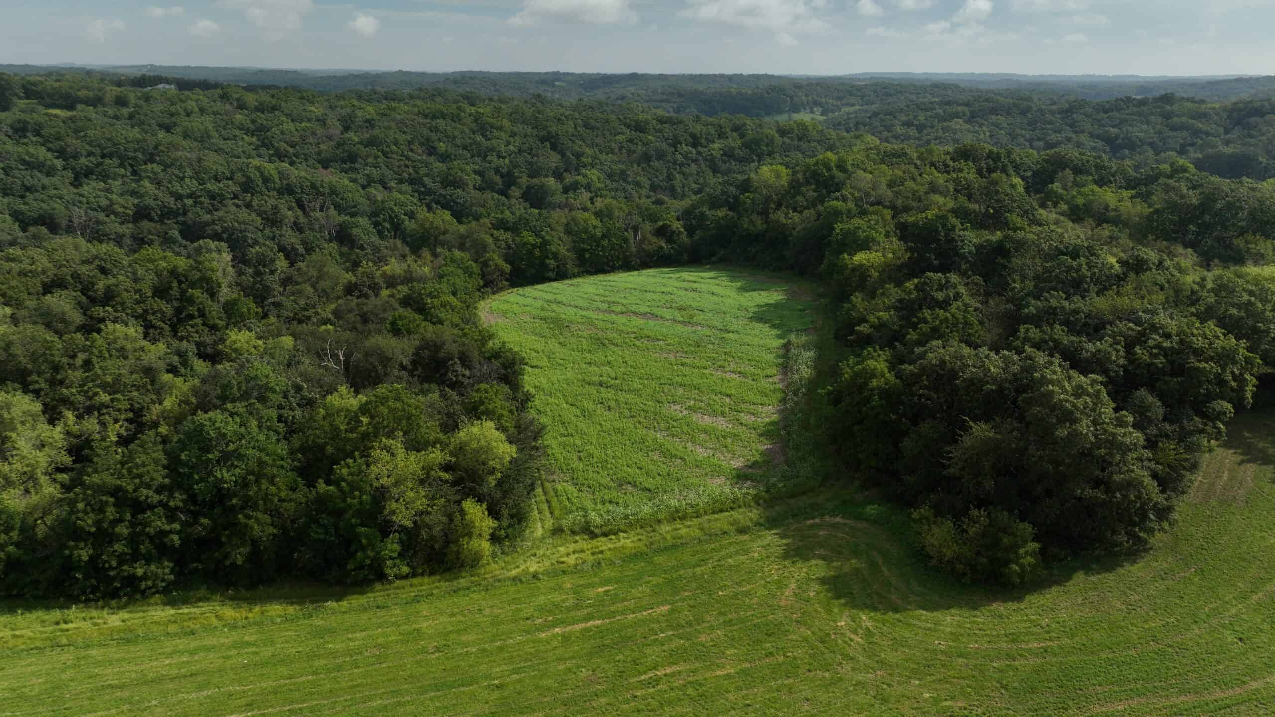 The Blue Mounds 32 — A Private Whitetail Hunting Retreat in Iowa County, Wisconsin