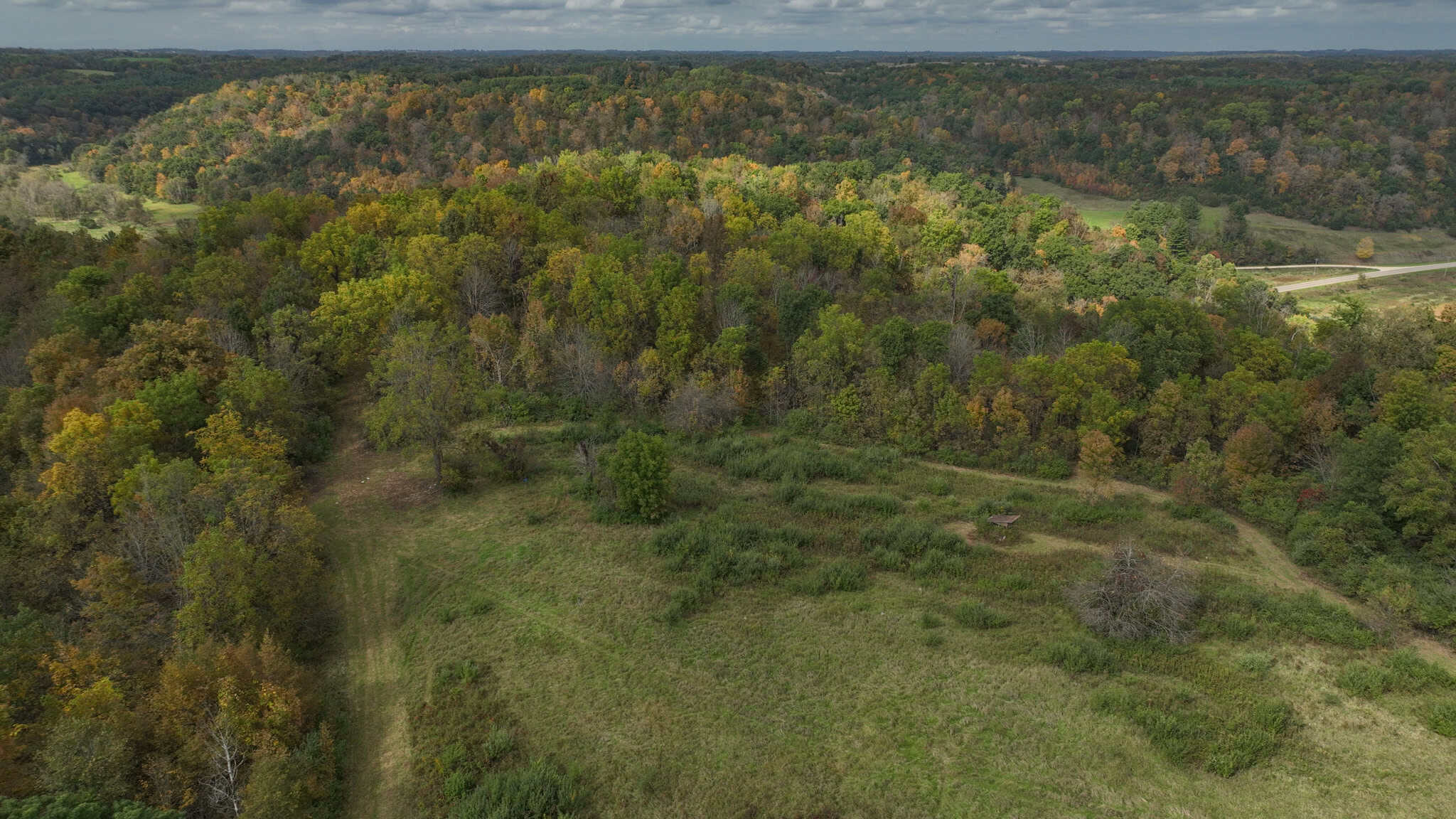 58.89-Acre Hunting Camp & Whitetail Retreat | Blue River, Wisconsin