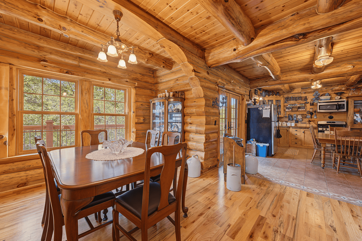 96.25-Acre Log Home, Pasture & Recreational Estate in Grant County, Wisconsin