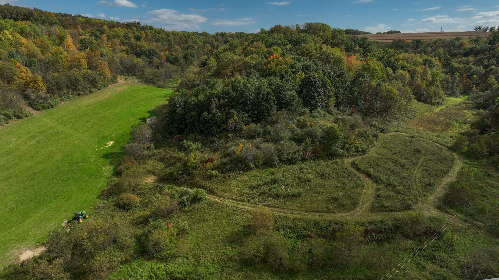 58.89-Acre Hunting Camp & Whitetail Retreat | Blue River, Wisconsin
