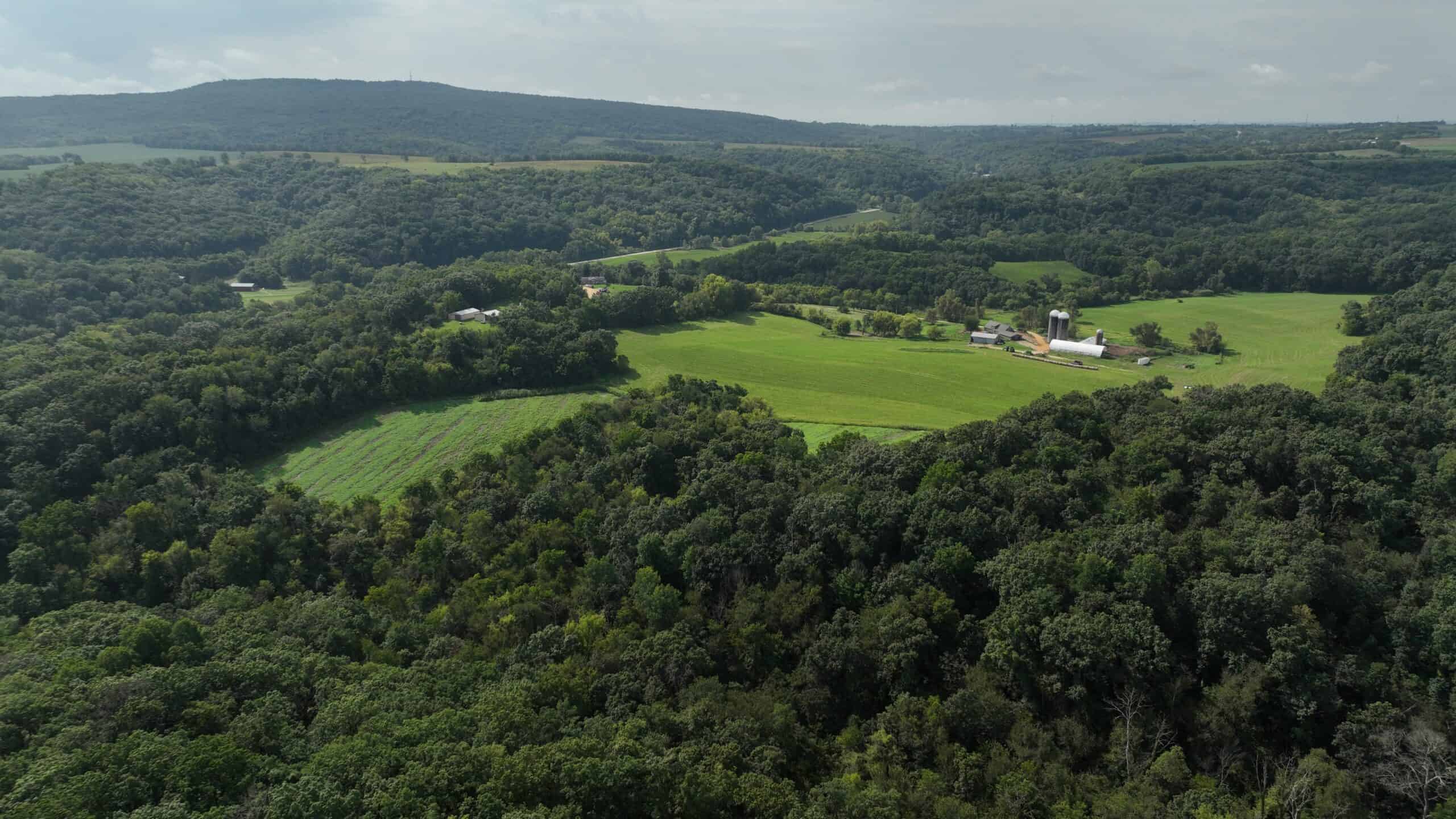The Blue Mounds 32 — A Private Whitetail Hunting Retreat in Iowa County, Wisconsin