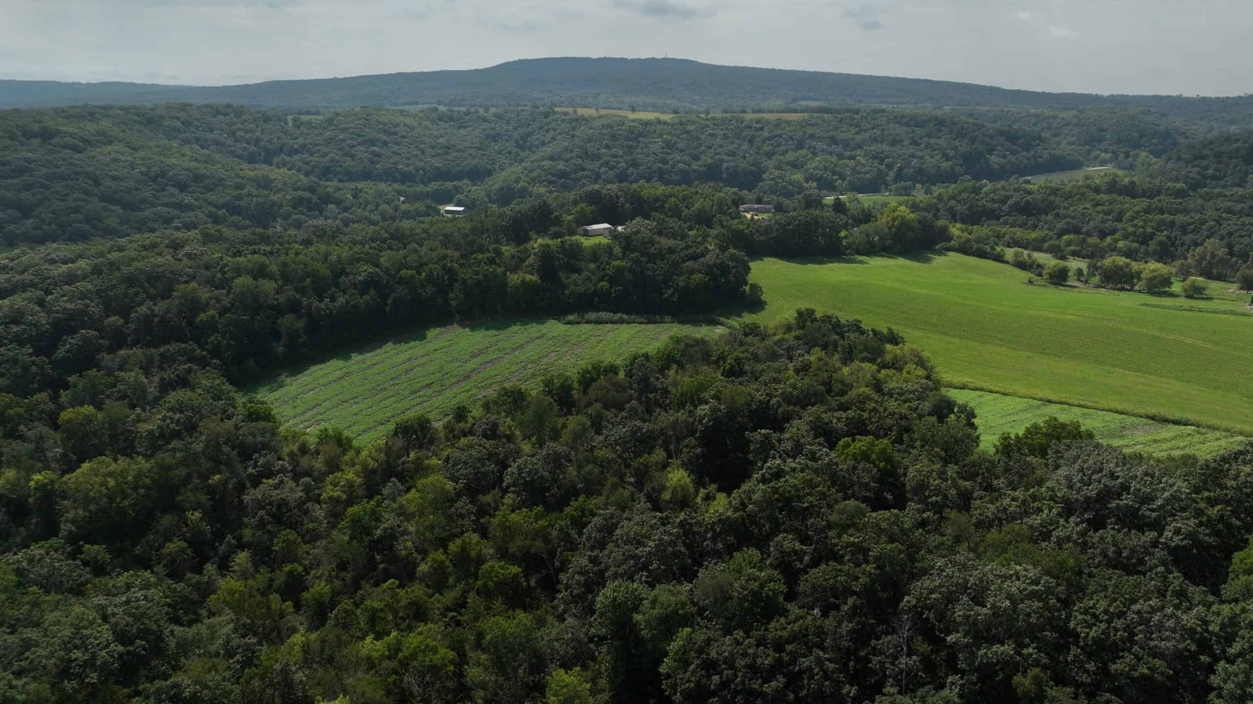 The Blue Mounds 32 — A Private Whitetail Hunting Retreat in Iowa County, Wisconsin