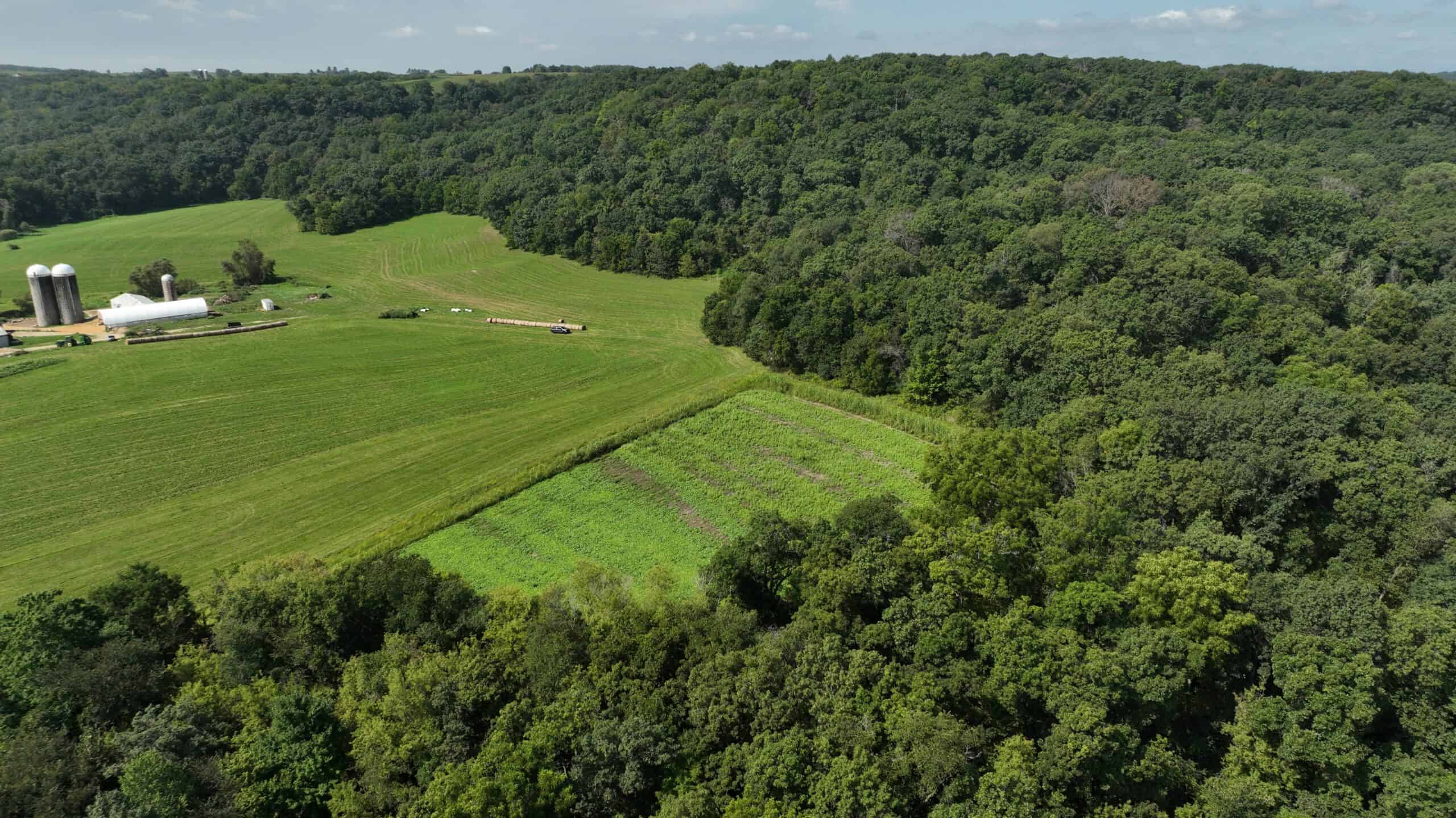 The Blue Mounds 32 — A Private Whitetail Hunting Retreat in Iowa County, Wisconsin