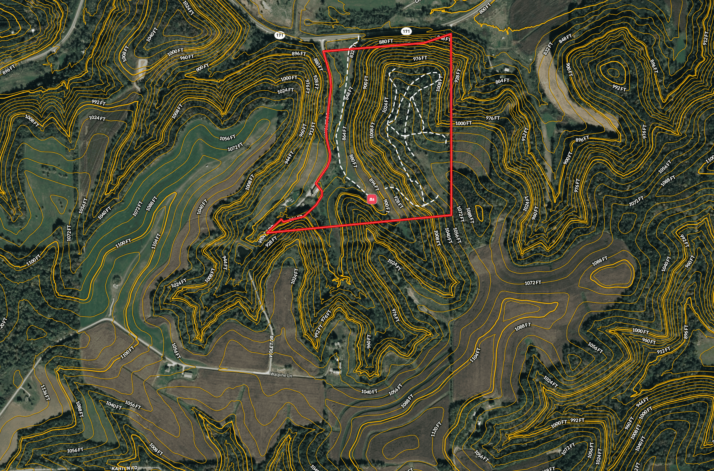 58.89-Acre Hunting Camp & Whitetail Retreat | Blue River, Wisconsin