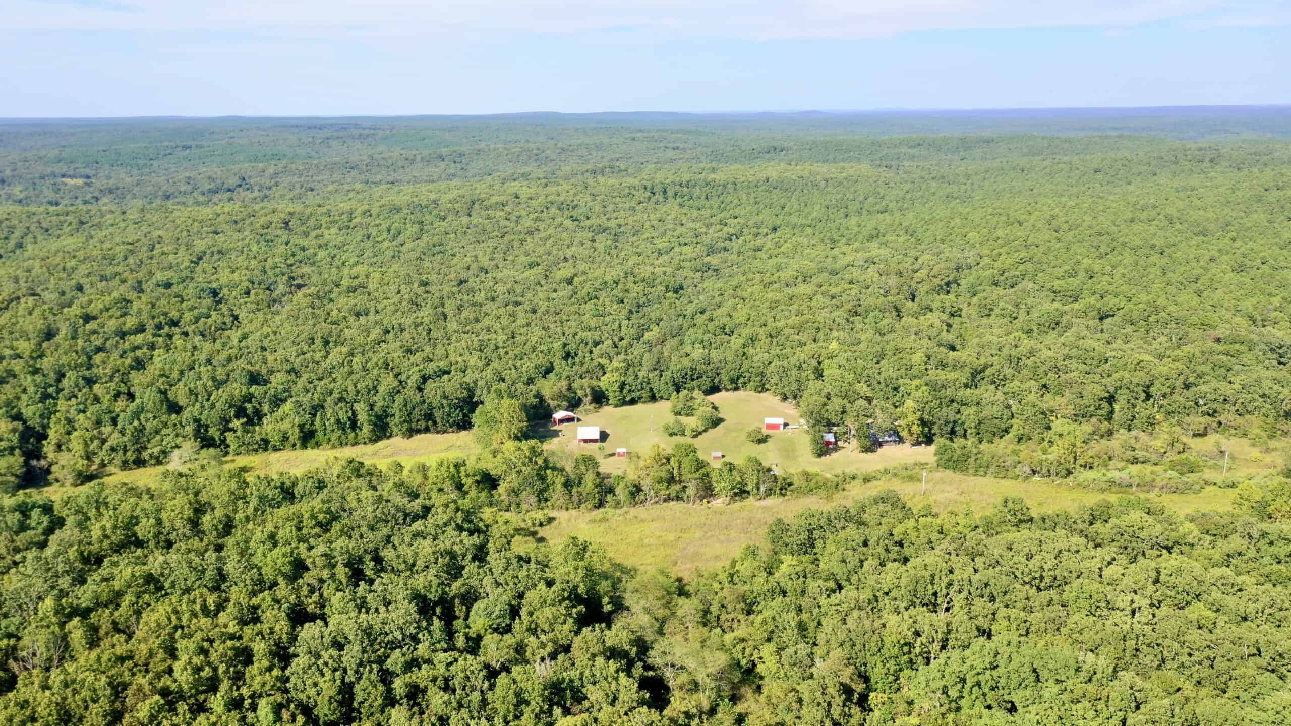 Secluded Acreage Farm and Home in Boss, Missouri