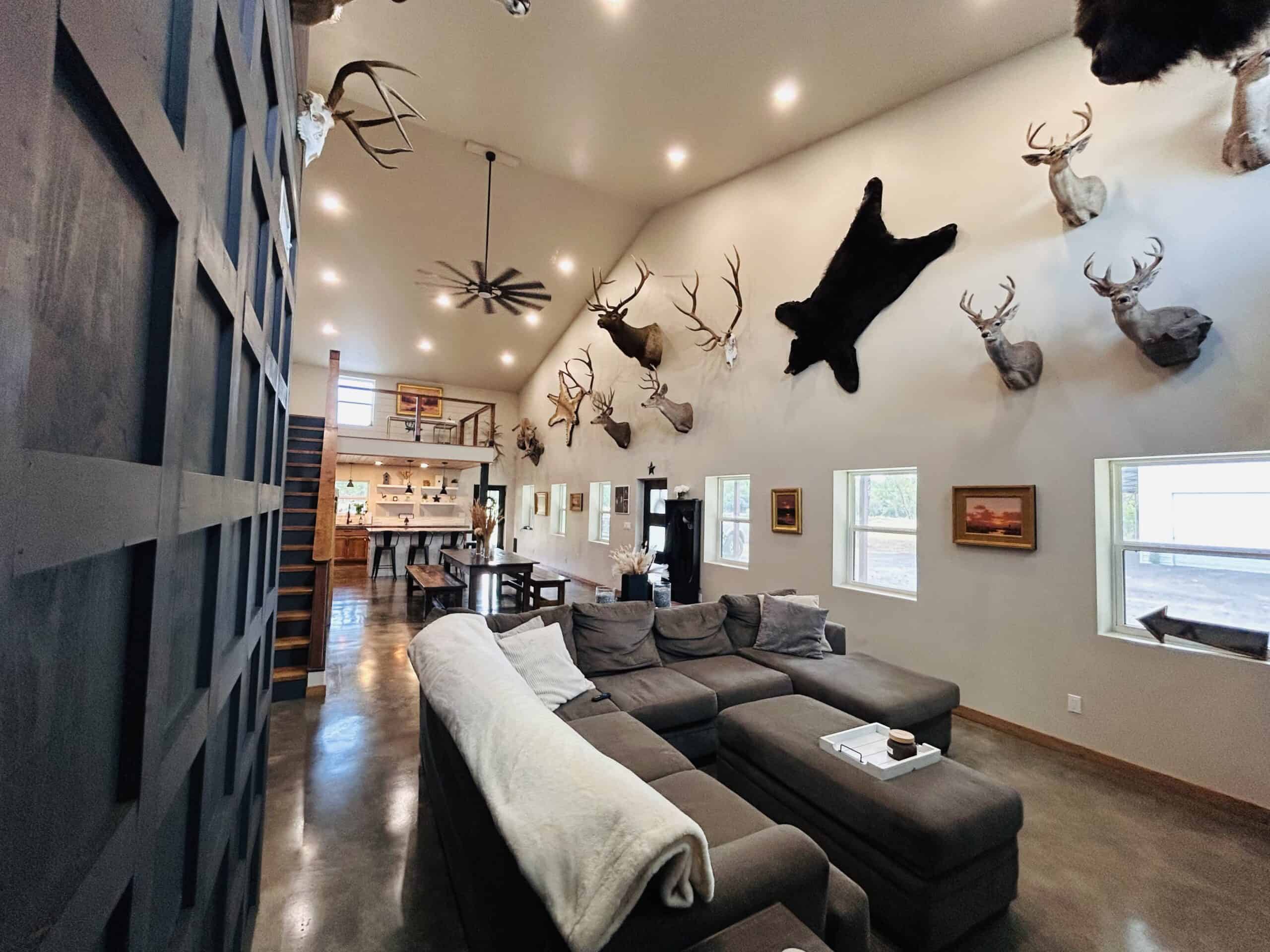 82.61-Acre Hunter’s Retreat with Stocked Lake & Barndominium