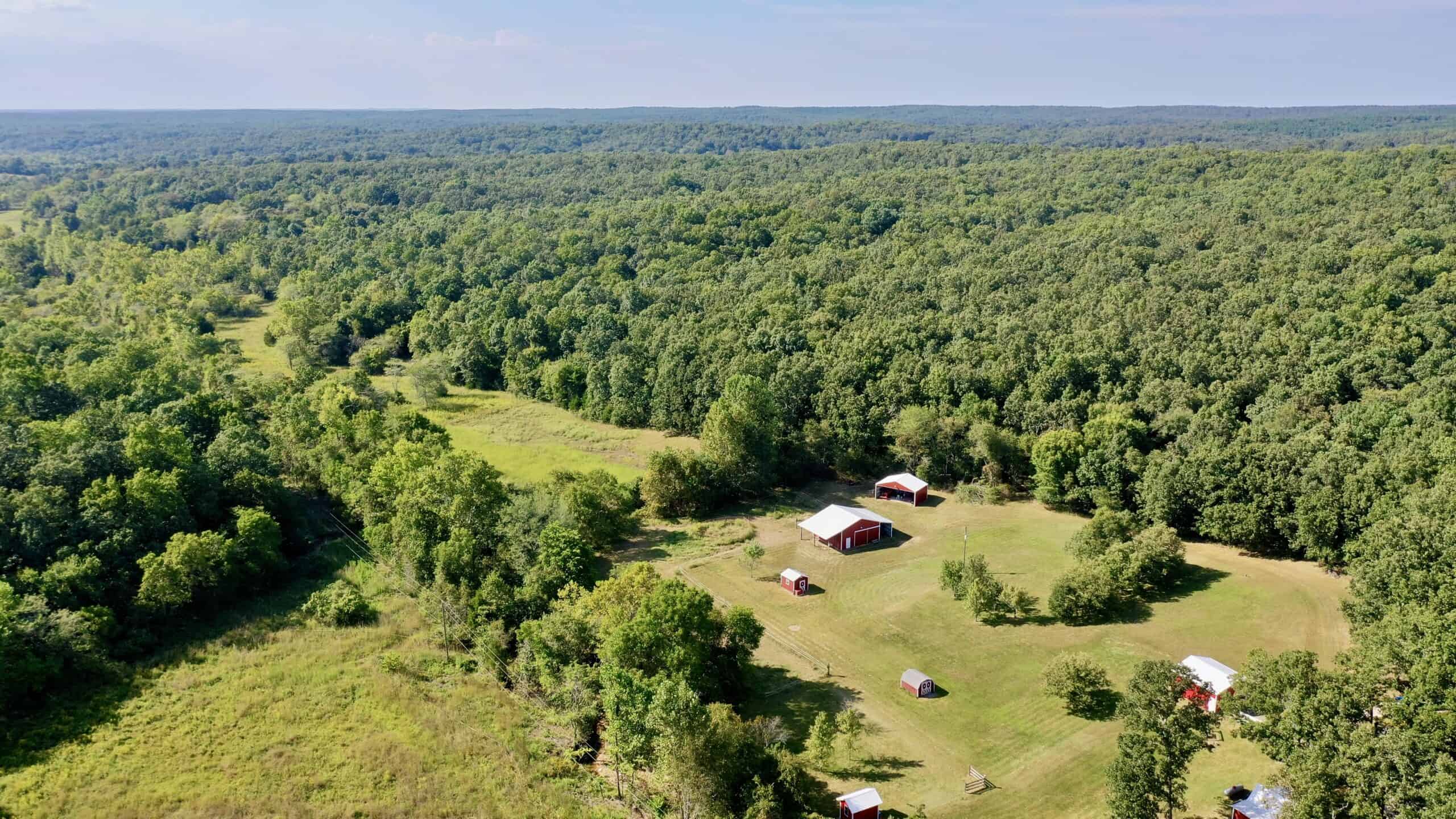 Secluded Acreage Farm and Home in Boss, Missouri
