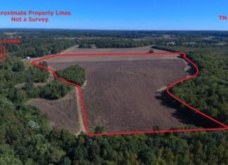 Farmland with great Deer and Turkey Hunting in Tennessee