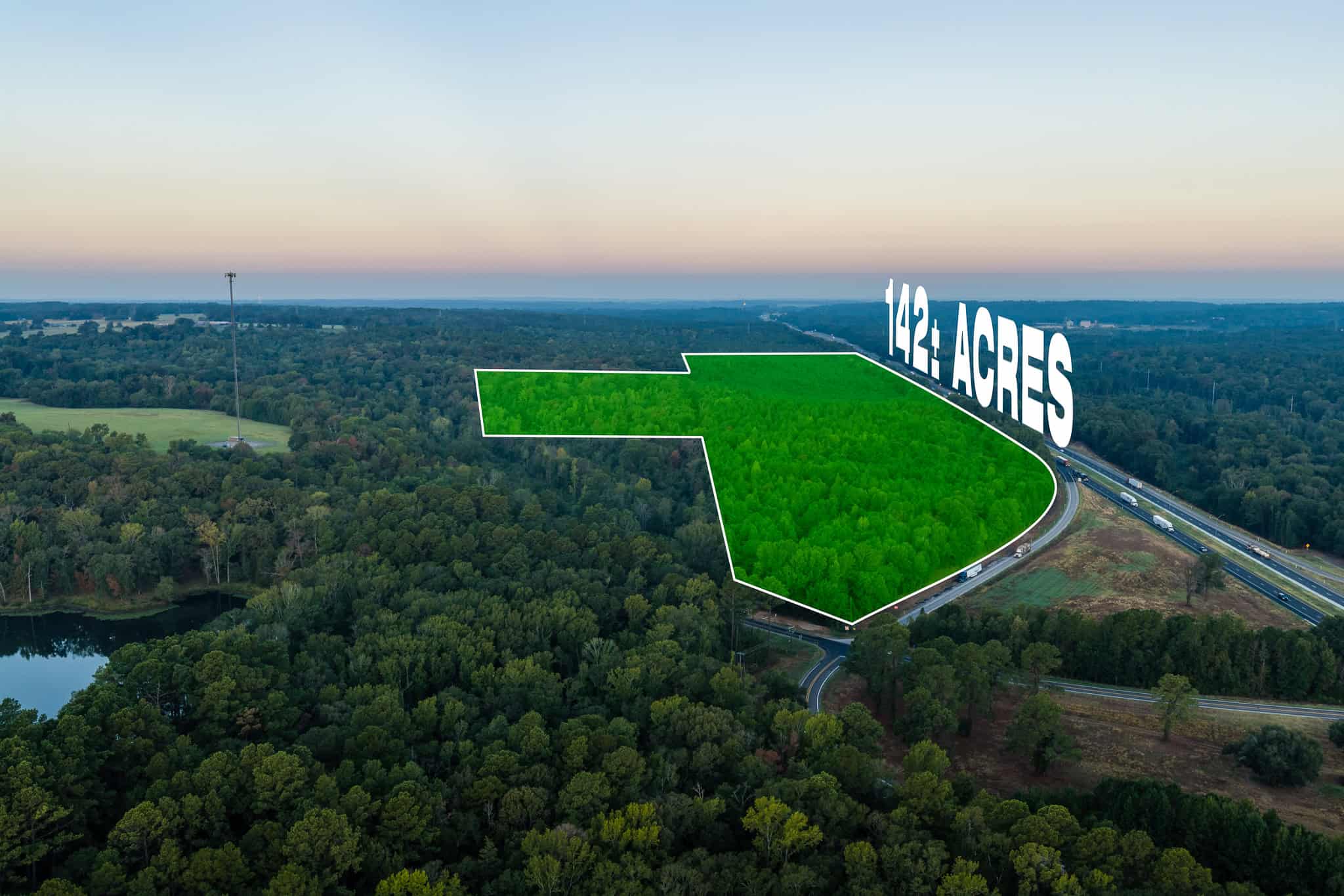 Tyler Texas Hunting Property for Sale 141 ± Acres East of Dallas