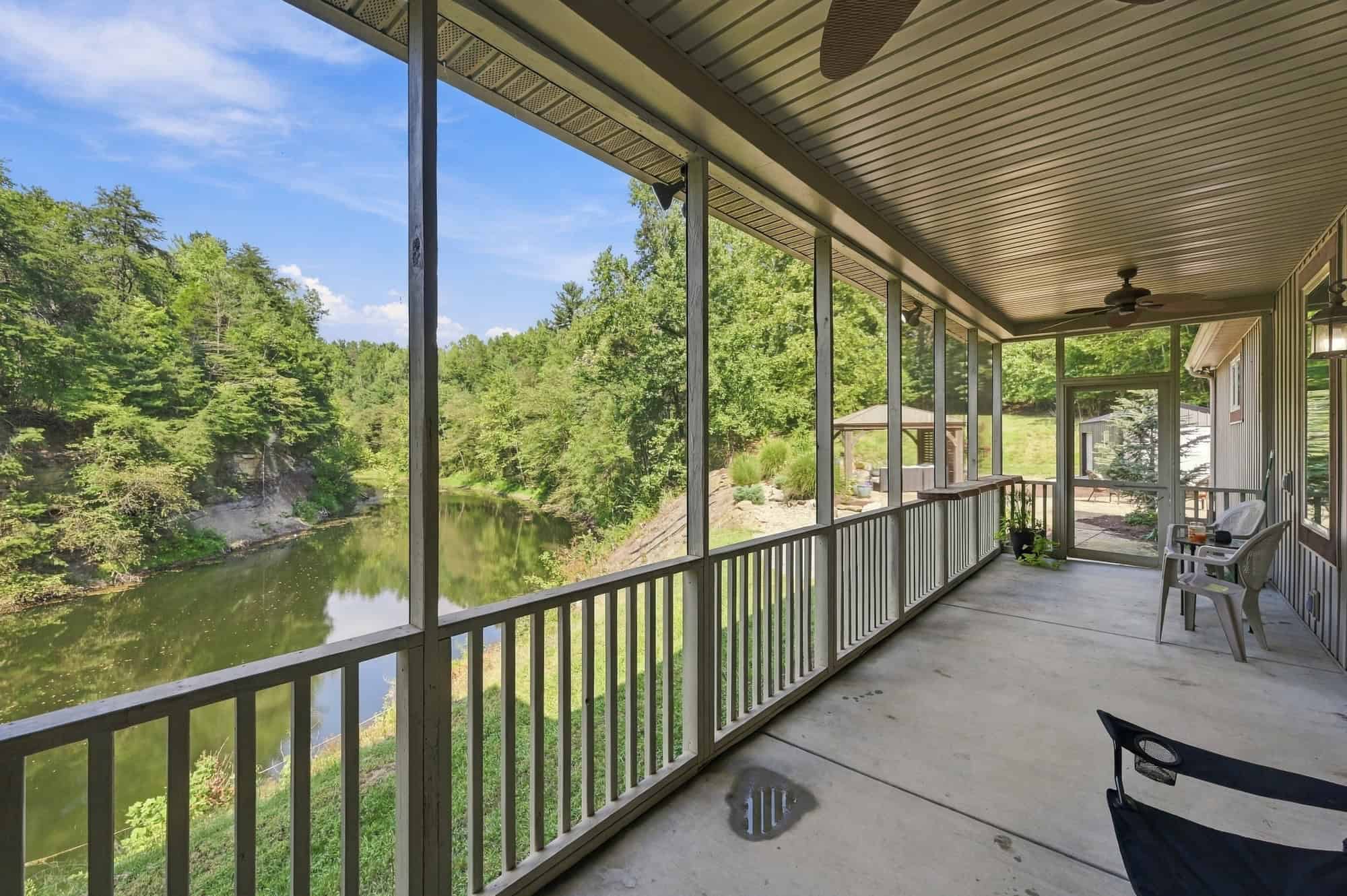 LUXURY SOUTHERN INDIANA ESTATE ON 71 ACRES WITH PRIVATE LAKE