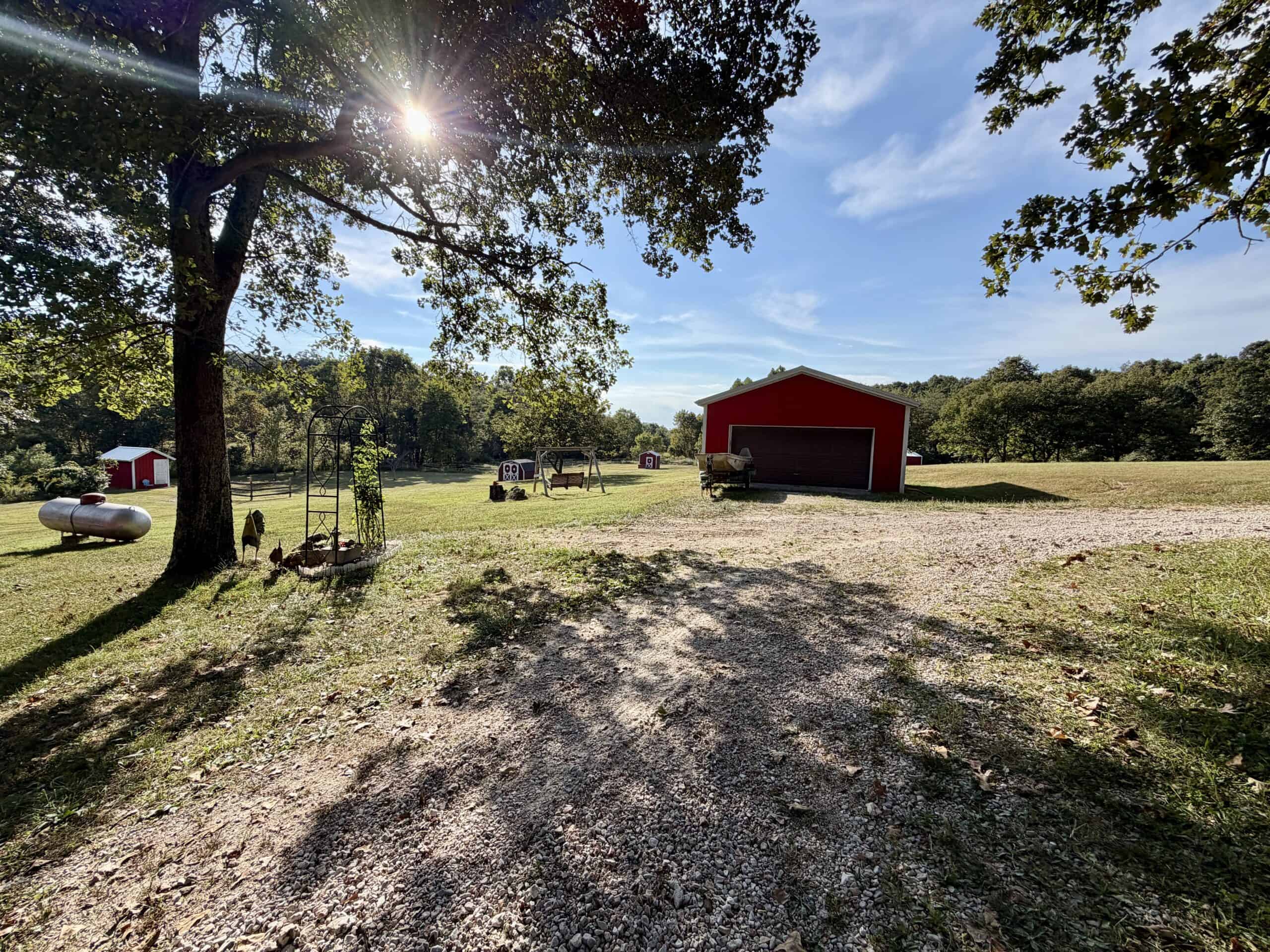 Secluded Acreage Farm and Home in Boss, Missouri