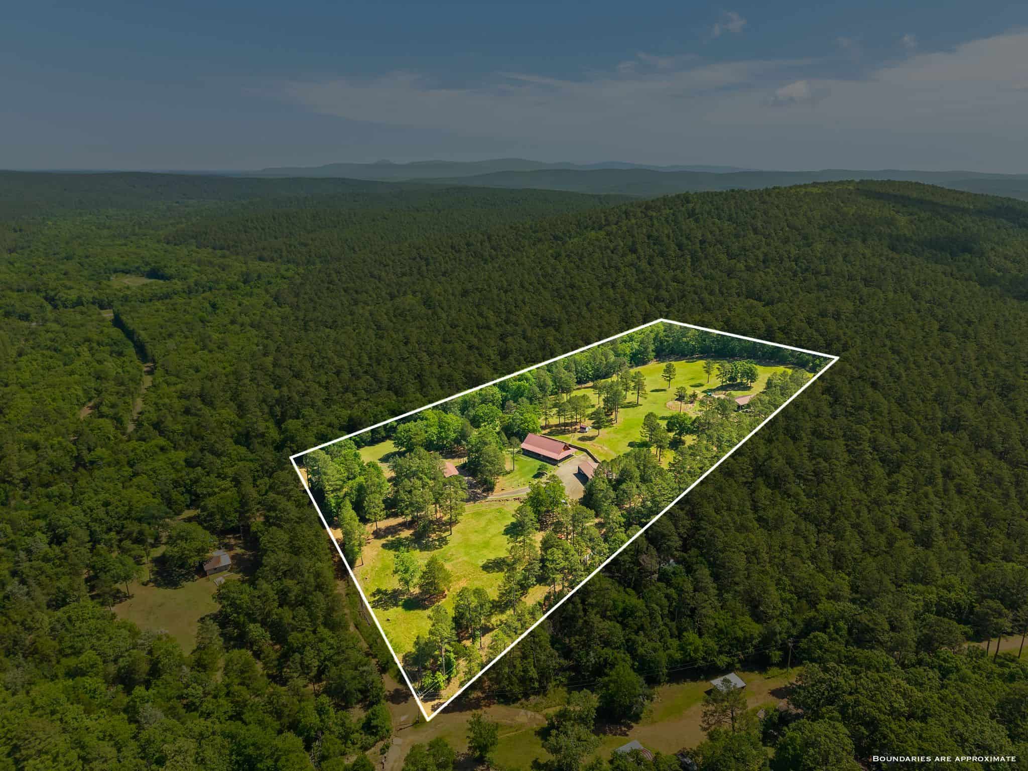 7.65 Acres Bordering Ouachita National Forest with Hunting & Outdoor Recreation