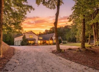 LUXURY SOUTHERN INDIANA ESTATE ON 71 ACRES WITH PRIVATE LAKE