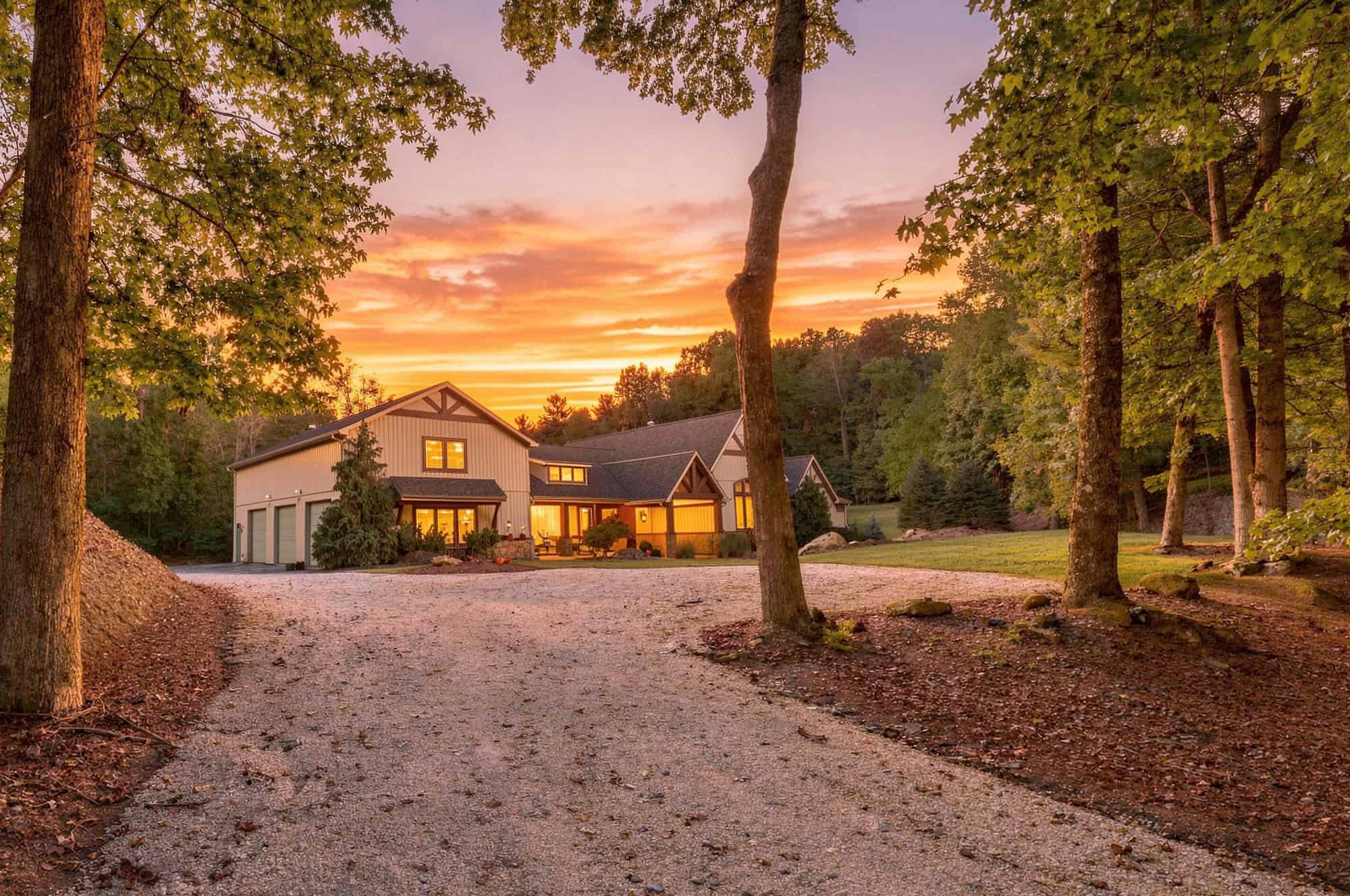 LUXURY SOUTHERN INDIANA ESTATE ON 71 ACRES WITH PRIVATE LAKE