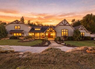 LUXURY SOUTHERN INDIANA ESTATE ON 71 ACRES WITH PRIVATE LAKE