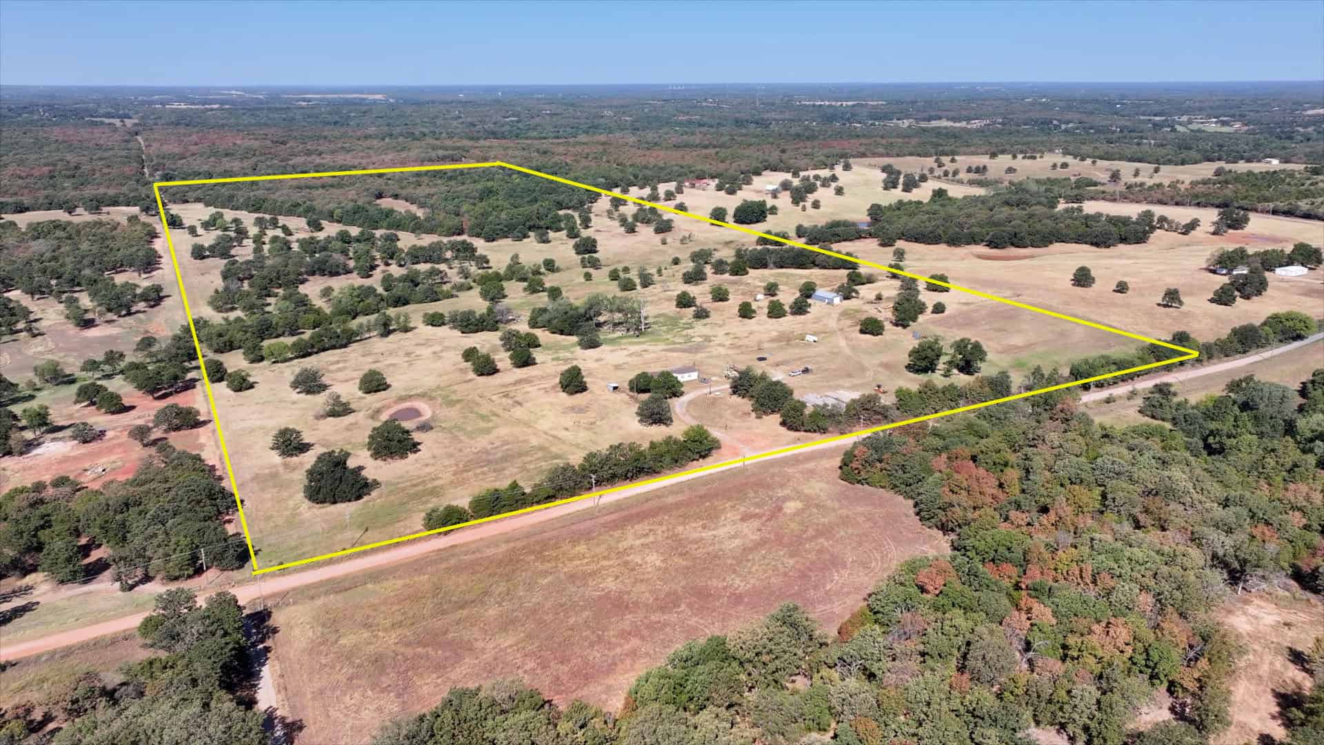 80 Ac Central Ok Pasture Ranch Land For Sale