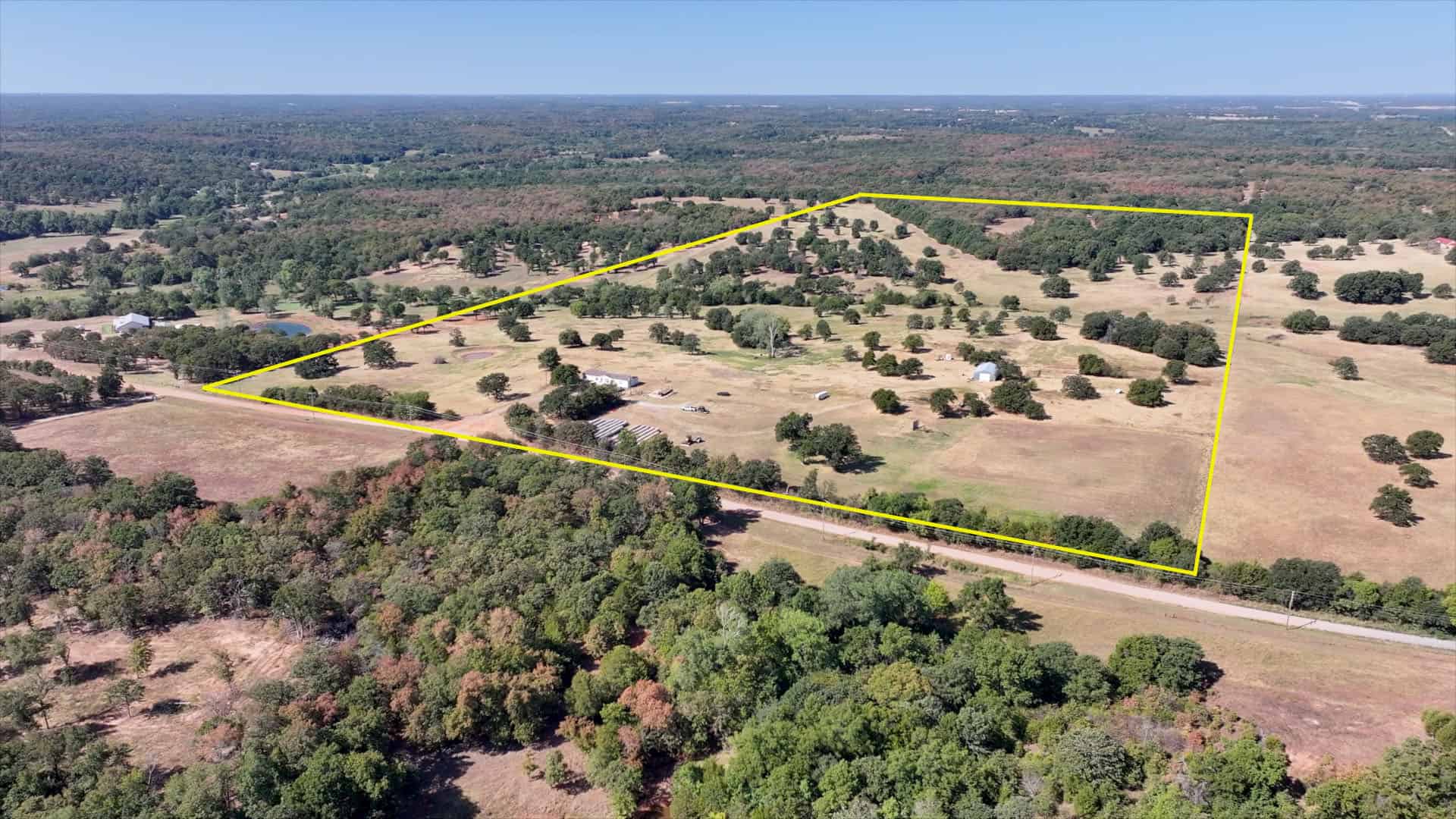 80 Ac Central Ok Pasture Ranch Land For Sale