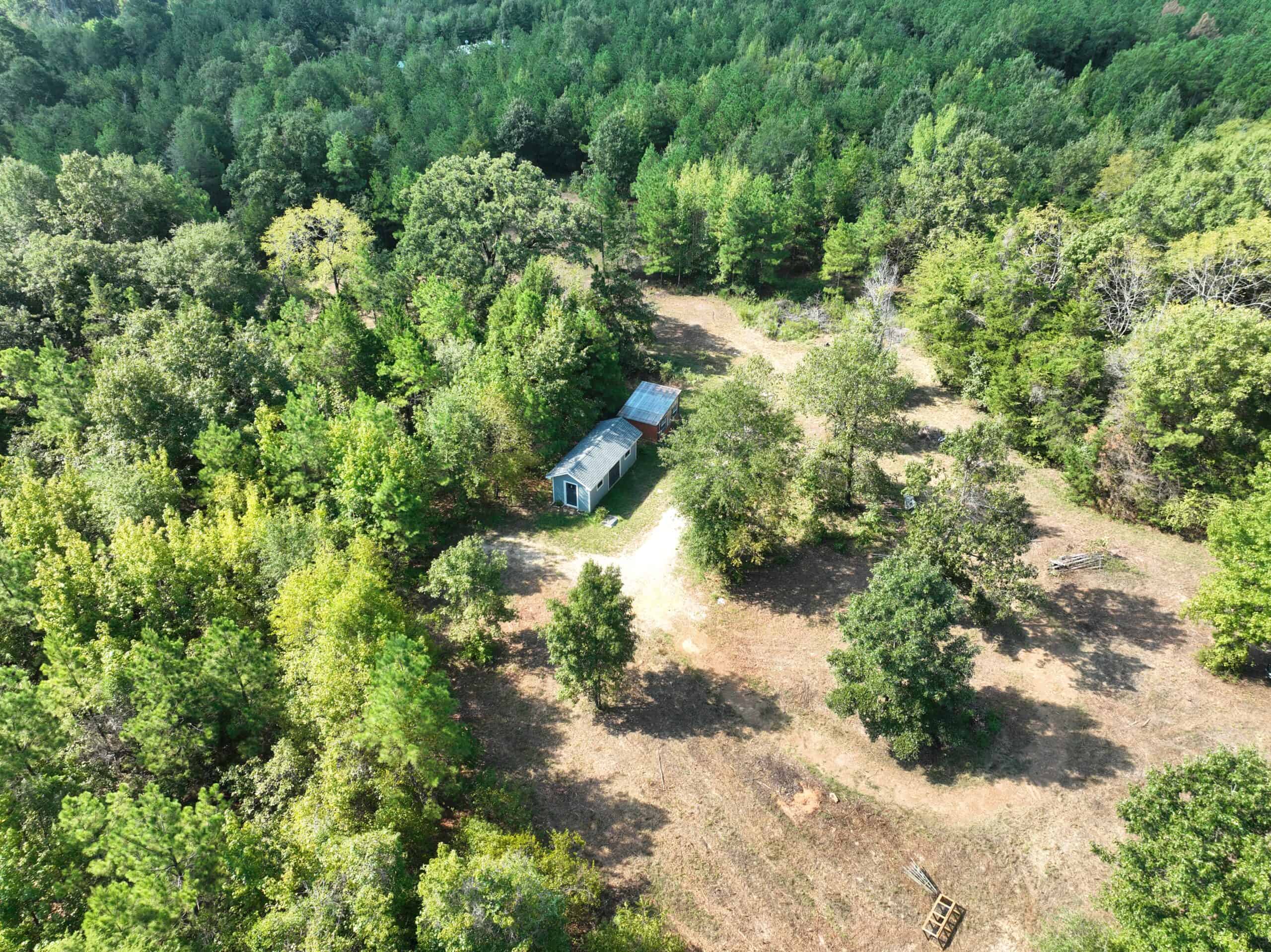 ±16.71 Acres in Linden TX | Land For Sale with Cabin & Power