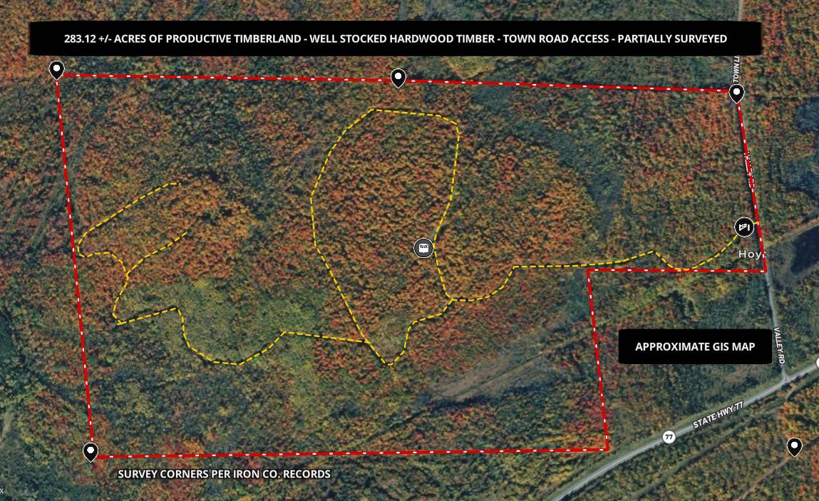 283± Hunting Acres For Sale in Northern Wisconsin!