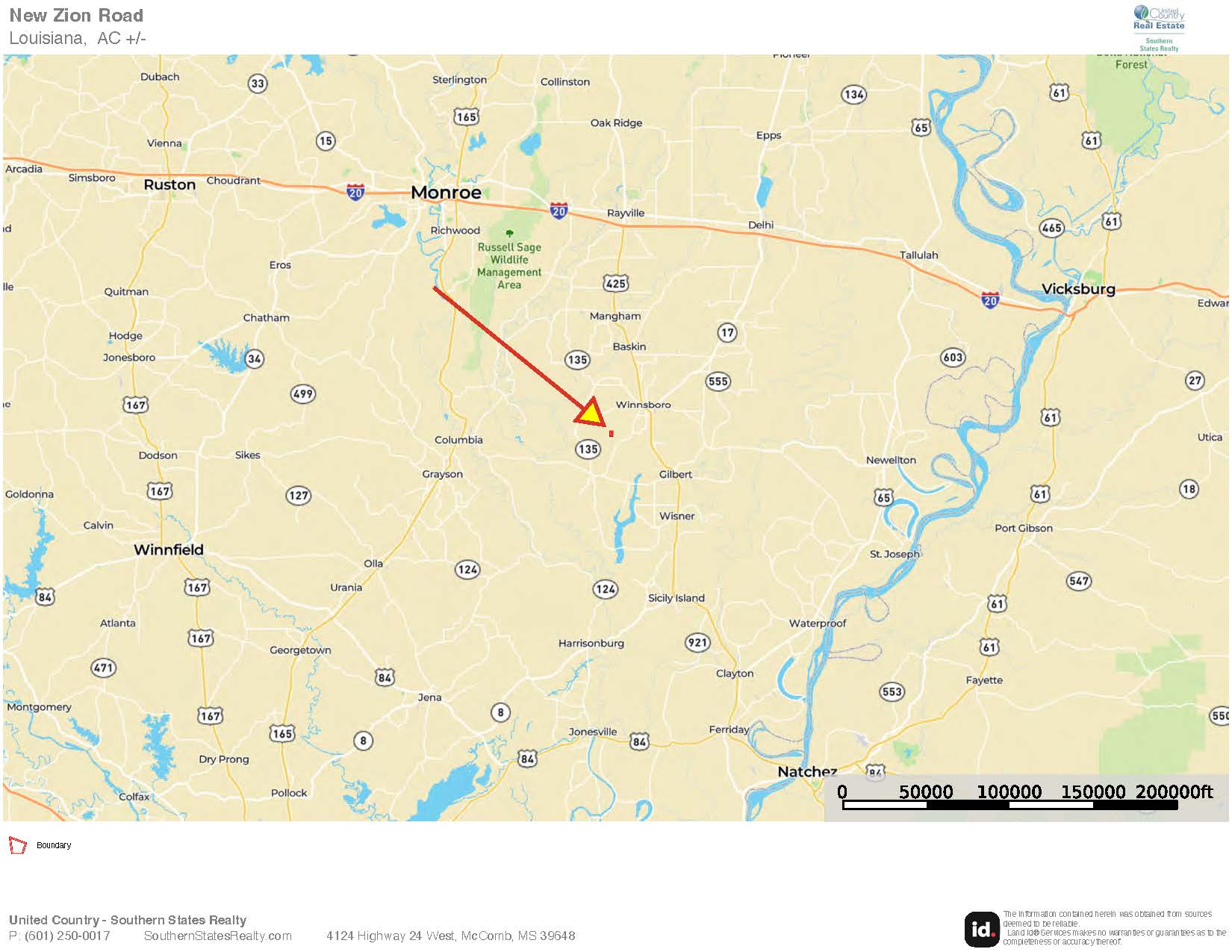 80 Ac Home, Hunting & Cattle Land in Franklin Parish LA