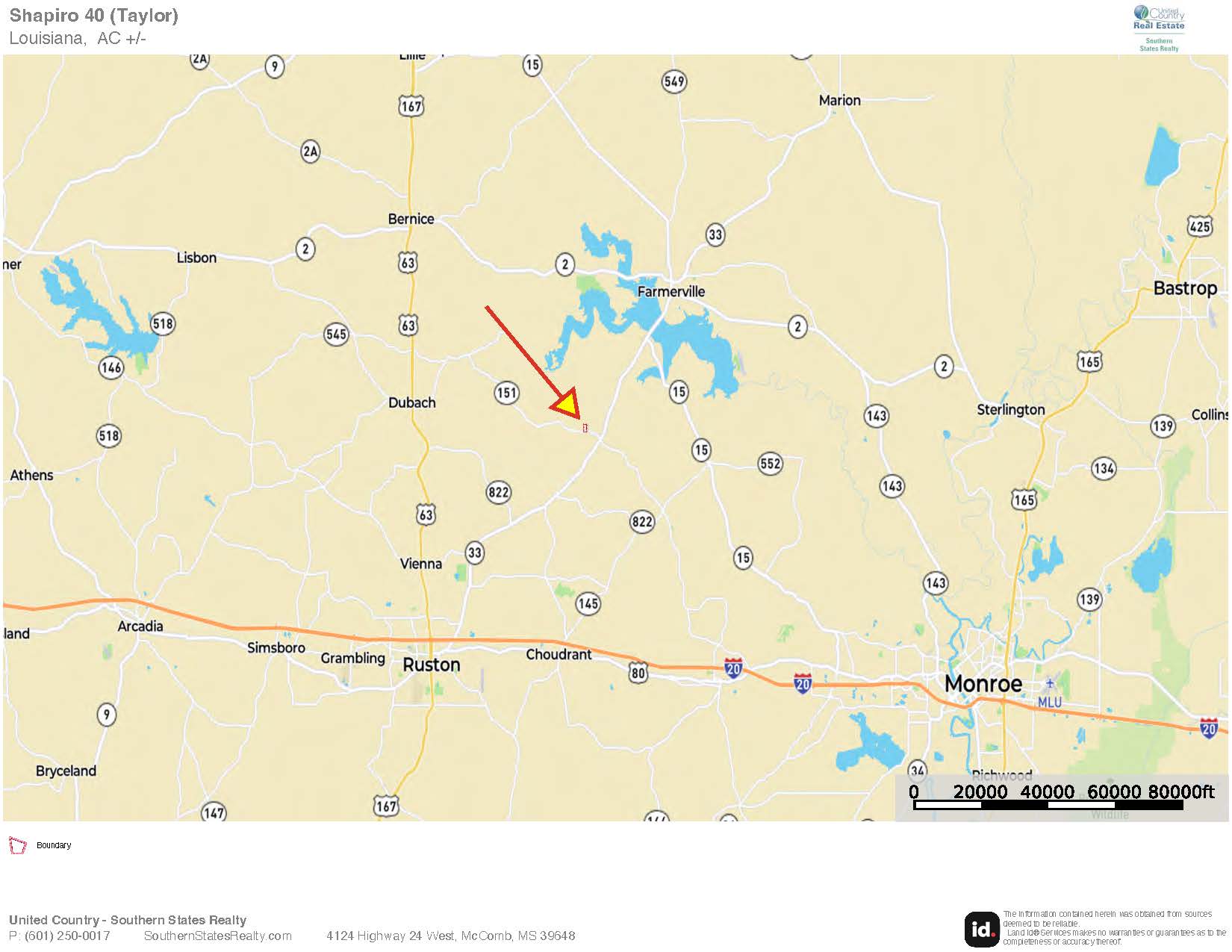 Affordable Union Parish Land for Sale