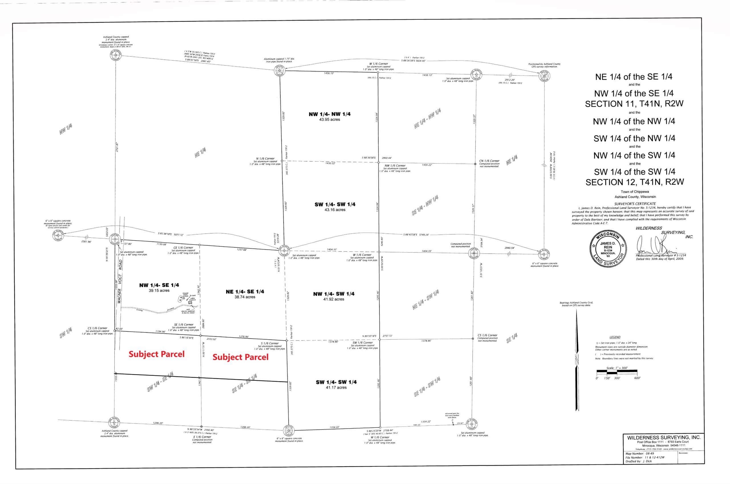 40± Wooded Acres For Sale Near Wisconsin National Forest