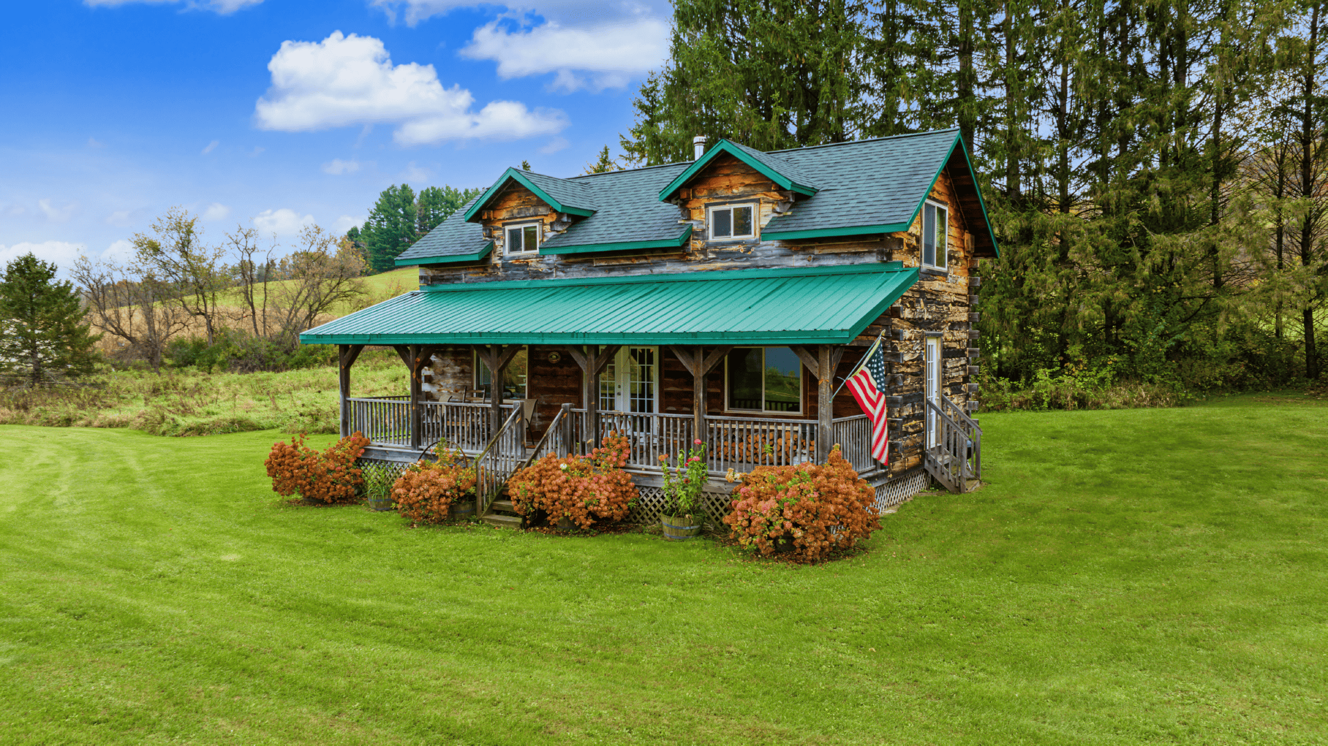 95.02-Acre Premier Whitetail Hunting Estate with Log Cabin, Pond & Spring-Fed Stream in Richland County, Wisconsin