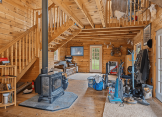 95.02-Acre Premier Whitetail Hunting Estate with Log Cabin, Pond & Spring-Fed Stream in Richland County, Wisconsin