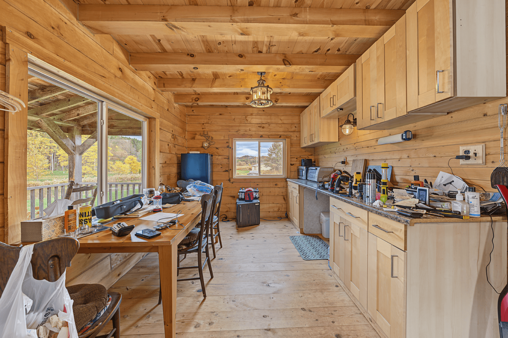 95.02-Acre Premier Whitetail Hunting Estate with Log Cabin, Pond & Spring-Fed Stream in Richland County, Wisconsin