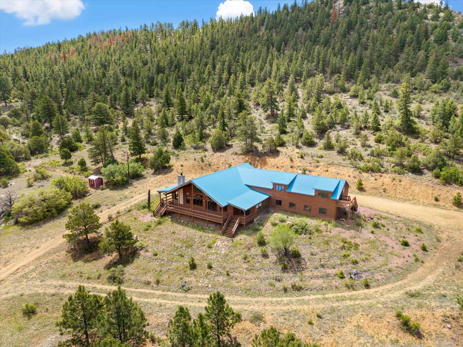 44 ± Acre Luxury Mountain Home for Sale Near Cotopaxi, CO