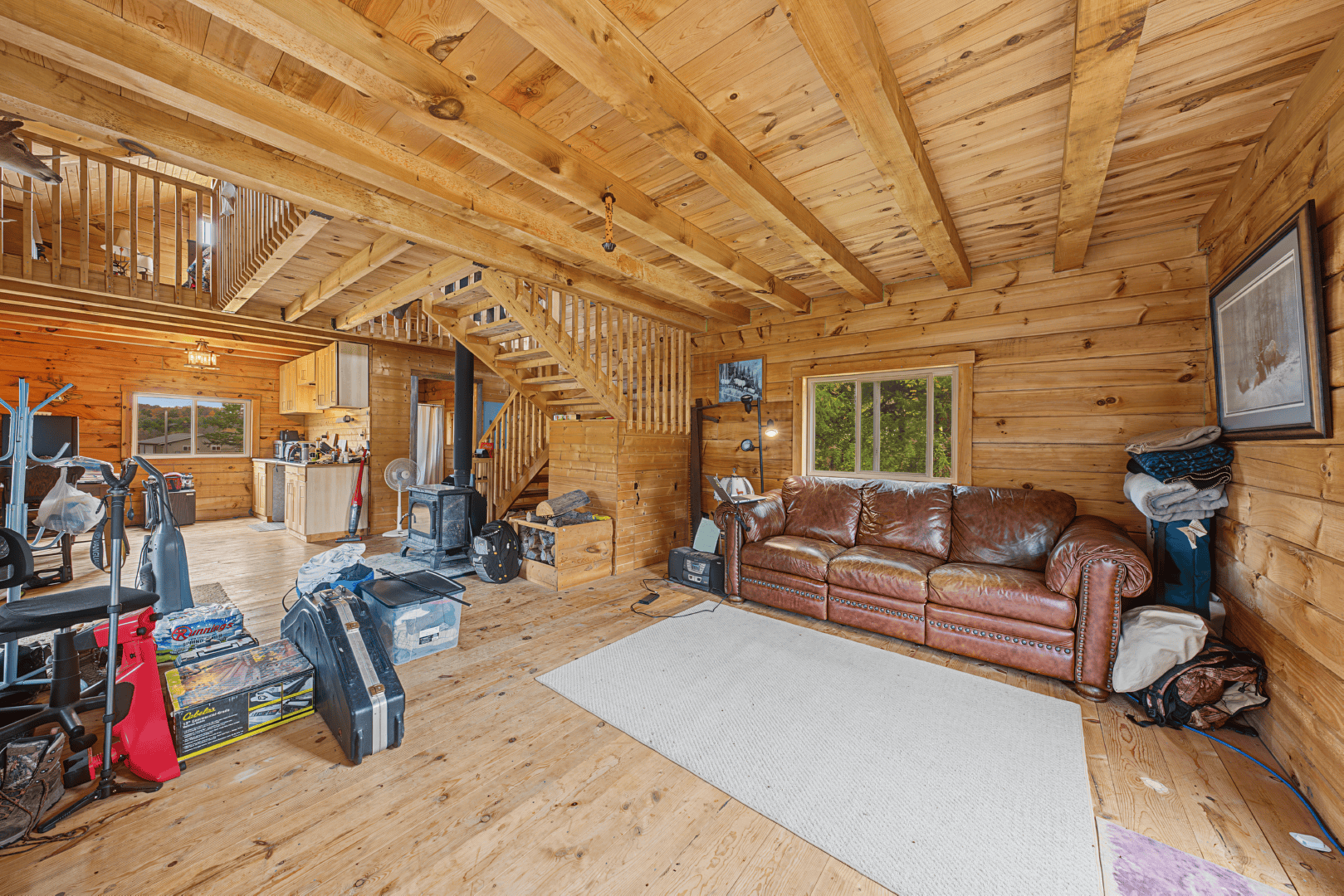 95.02-Acre Premier Whitetail Hunting Estate with Log Cabin, Pond & Spring-Fed Stream in Richland County, Wisconsin