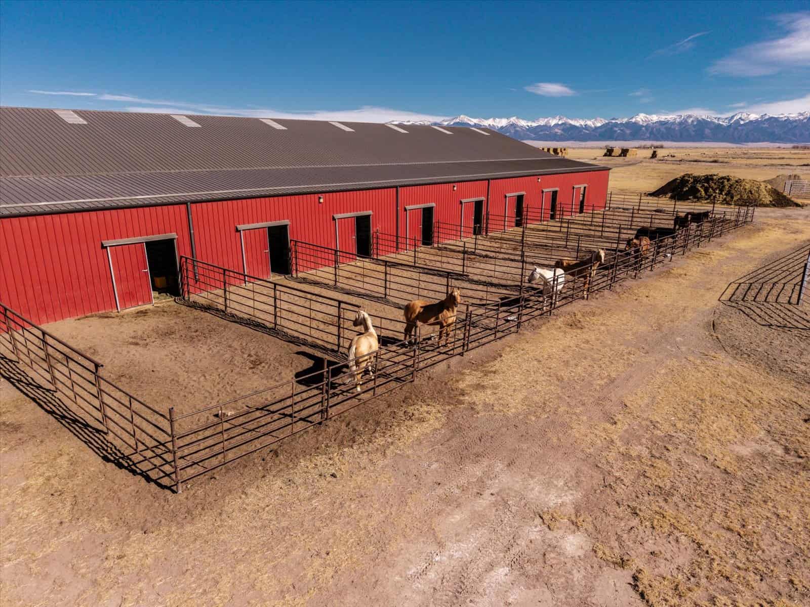 1,280± Acre Hay Ranch for Sale Near Saguache, CO