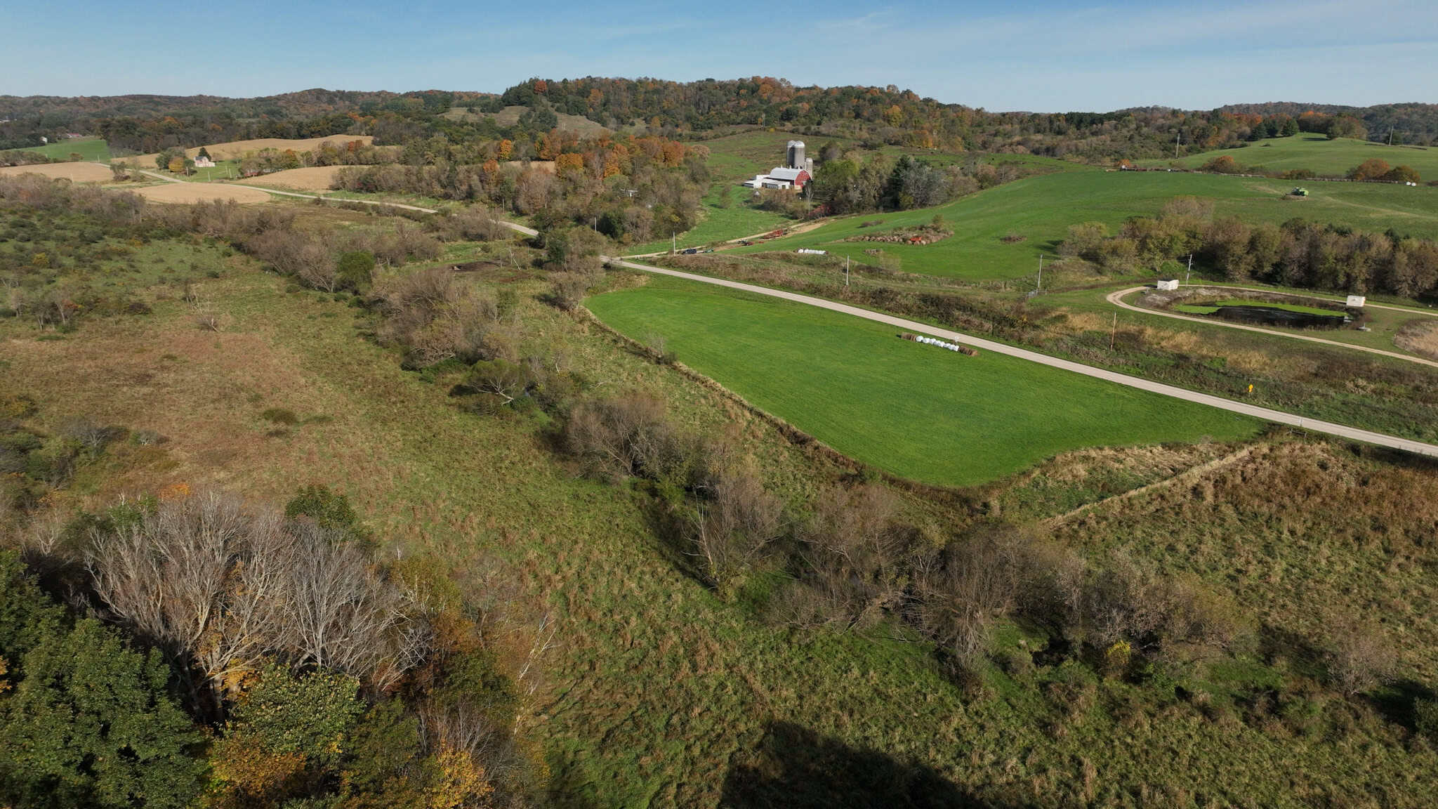 28+/- Acres of Wisconsin Countryside | Fenced Cattle Pasture, Hardwood Ridges, Stream & Dream Homesite
