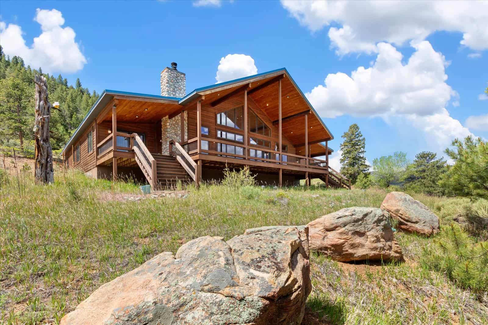 44 ± Acre Luxury Mountain Home for Sale Near Cotopaxi, CO