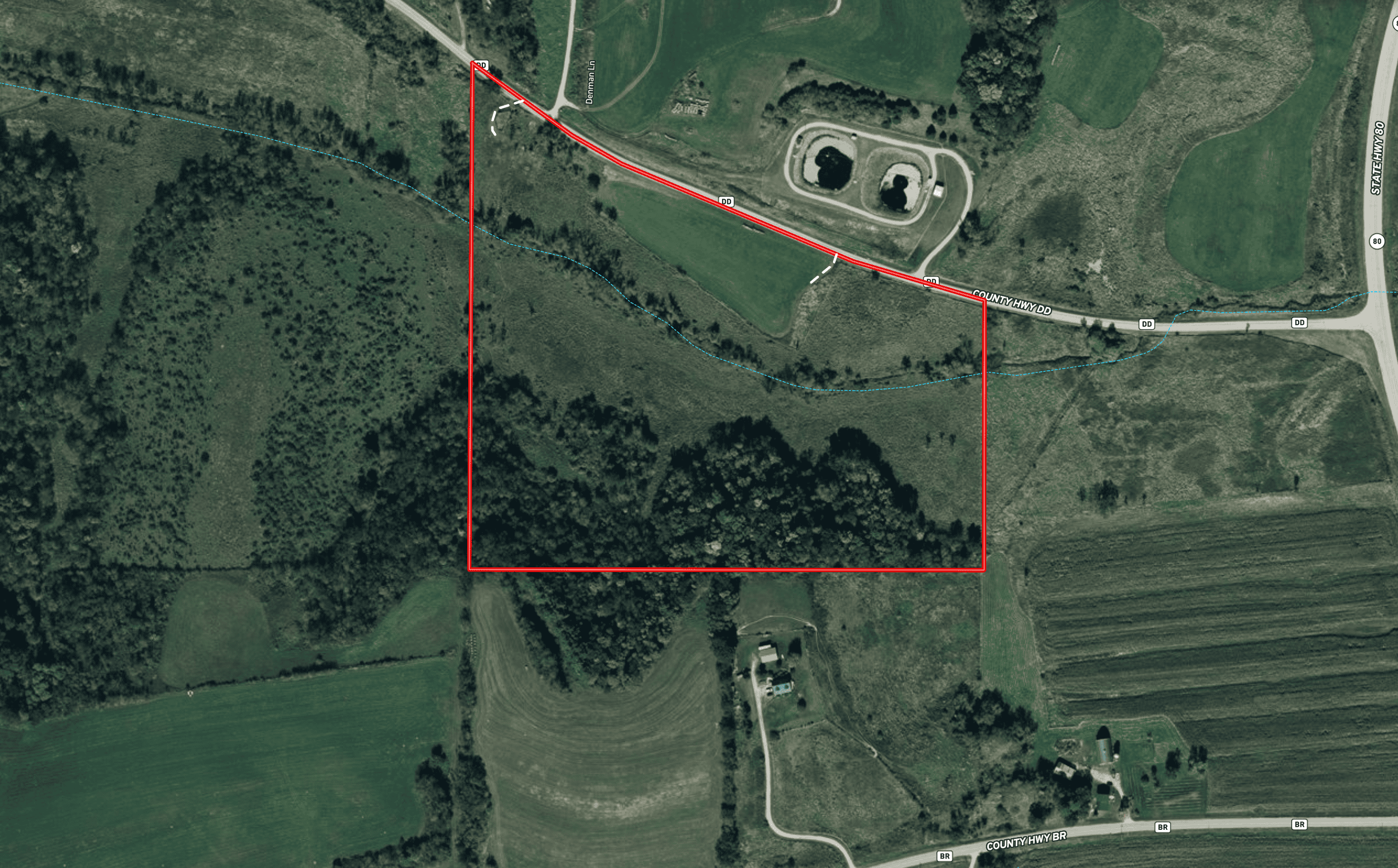 28+/- Acres of Wisconsin Countryside | Fenced Cattle Pasture, Hardwood Ridges, Stream & Dream Homesite