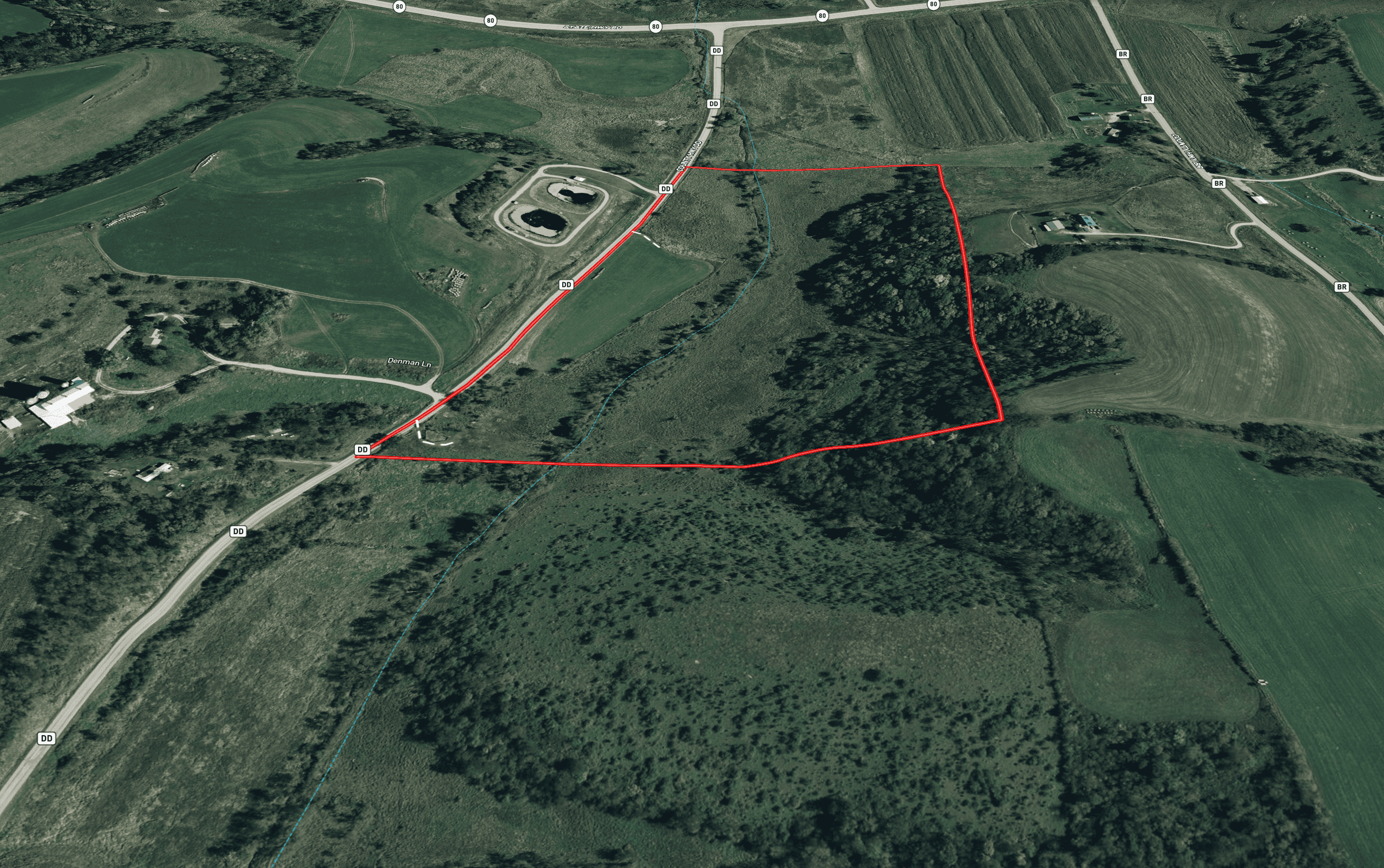 28+/- Acres of Wisconsin Countryside | Fenced Cattle Pasture, Hardwood Ridges, Stream & Dream Homesite