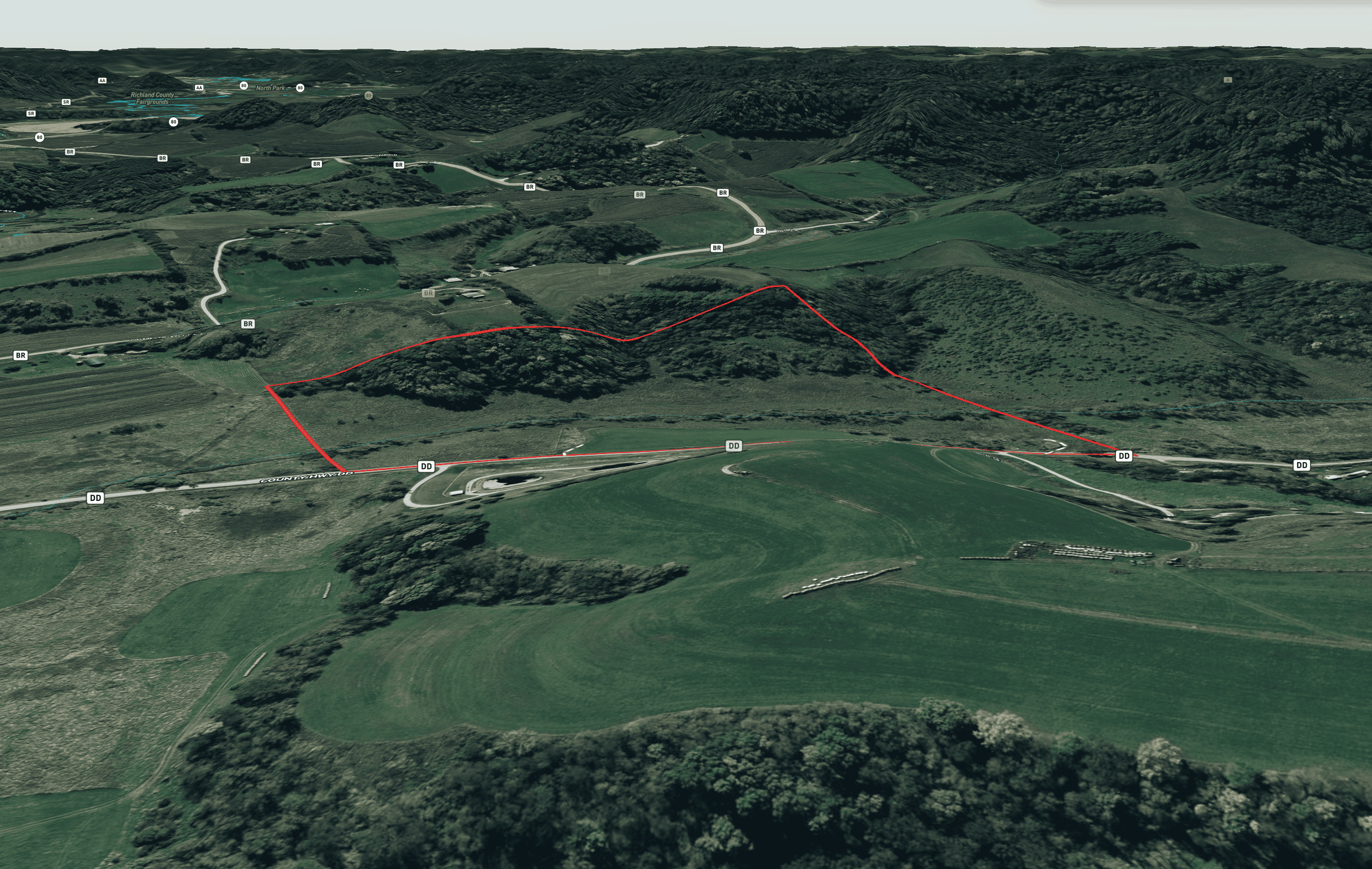 28+/- Acres of Wisconsin Countryside | Fenced Cattle Pasture, Hardwood Ridges, Stream & Dream Homesite