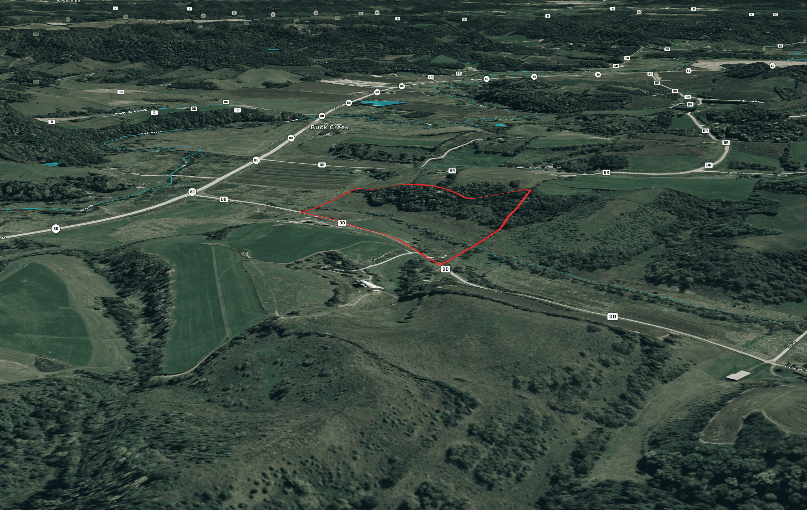 28+/- Acres of Wisconsin Countryside | Fenced Cattle Pasture, Hardwood Ridges, Stream & Dream Homesite