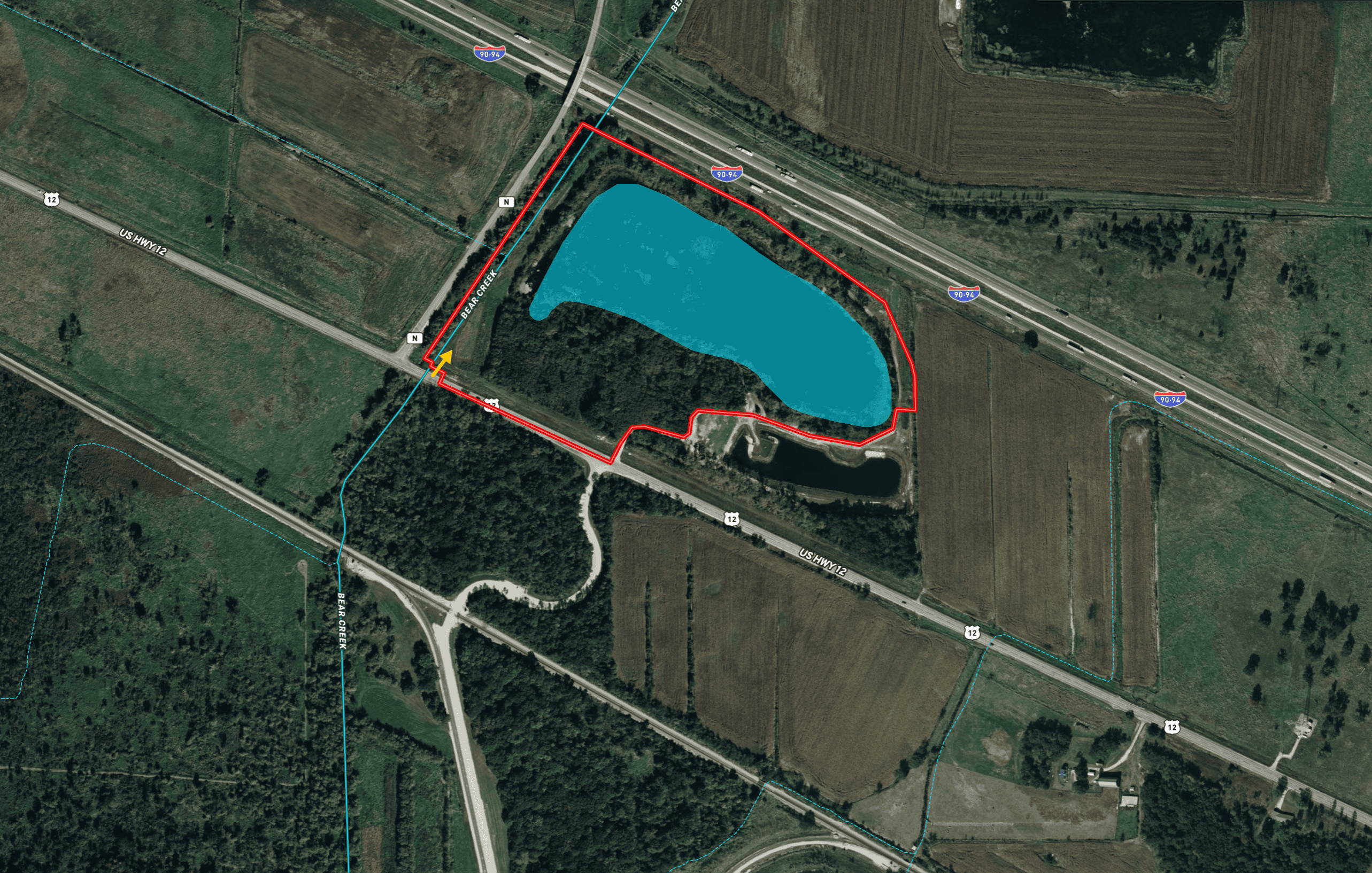 Own Your Own Private Lake | 40-Acre Fishing & Hunting Retreat – Tomah, Wisconsin