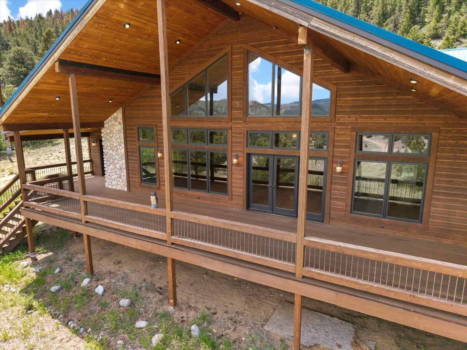 44 ± Acre Luxury Mountain Home for Sale Near Cotopaxi, CO