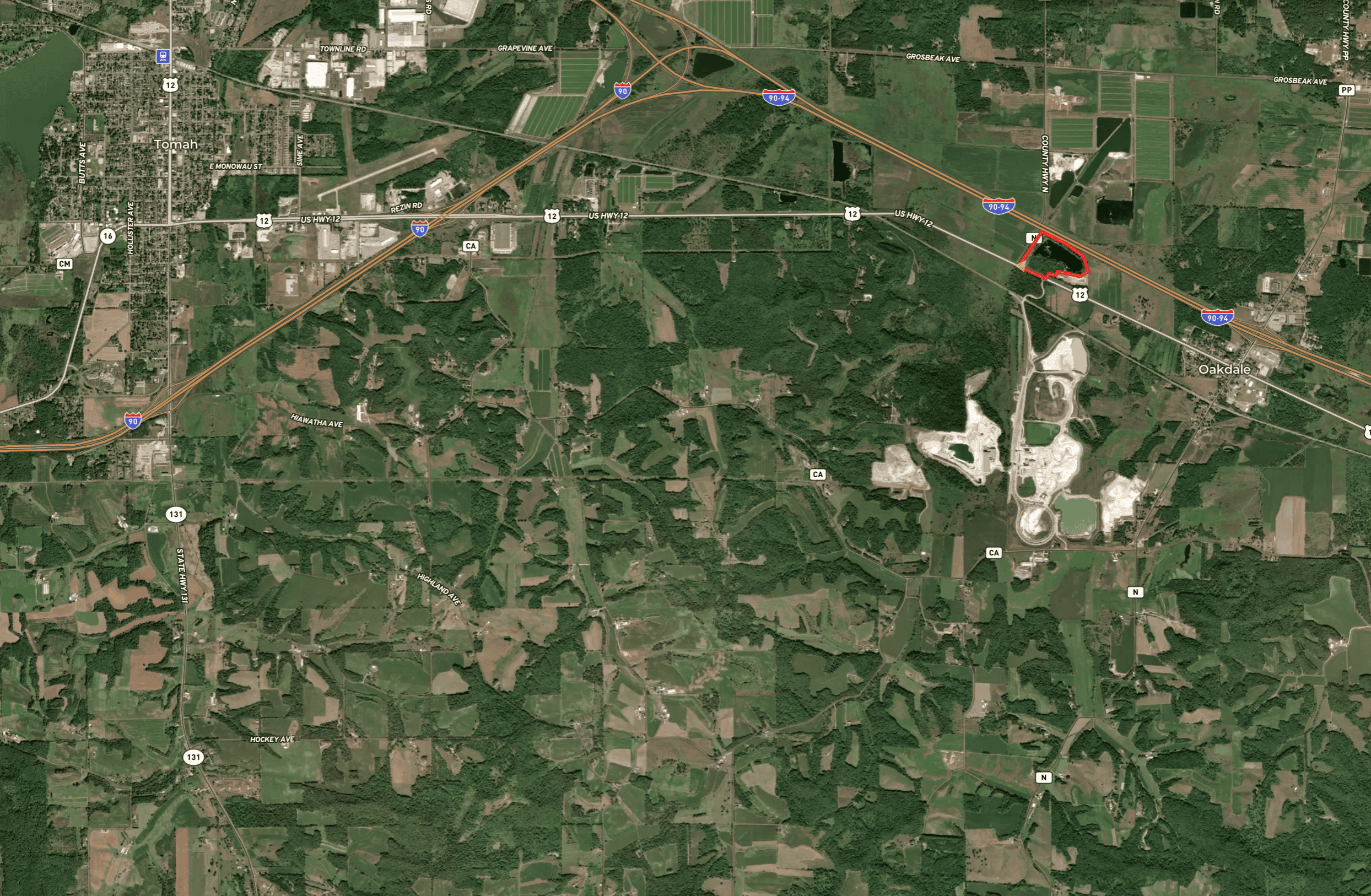 Own Your Own Private Lake | 40-Acre Fishing & Hunting Retreat – Tomah, Wisconsin