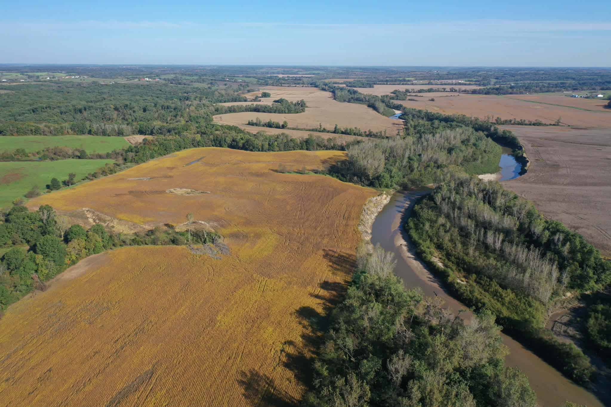 250-Acre Premier Hunting Farm with Weldon River Frontage & 6,152+ Sq Ft Home – Mercer County, MO