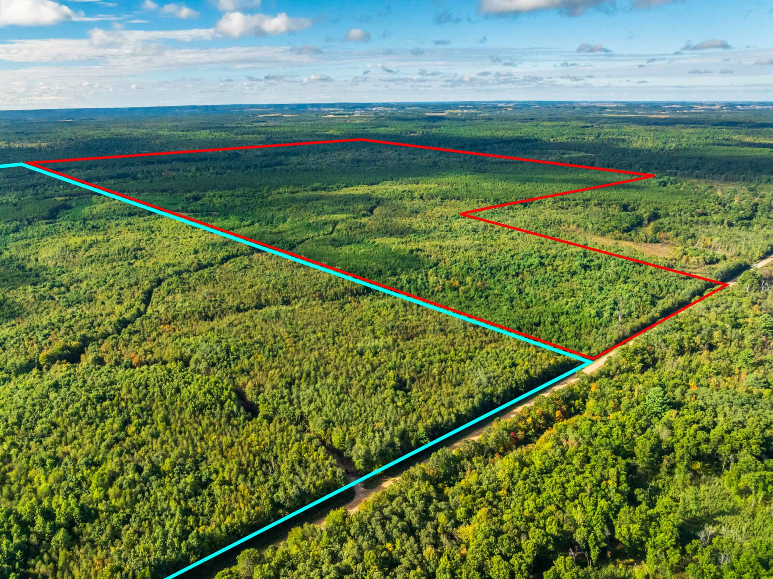 369± acres of premier recreational and hunting land in Eau Claire County