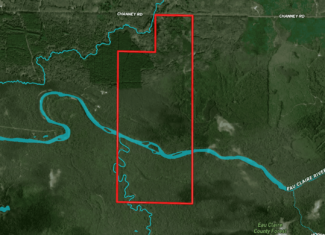 369± acres of premier recreational and hunting land in Eau Claire County