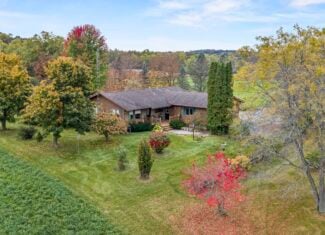 LIVE & ONLINE REAL ESTATE AUCTION – 50.82± Acres with 7-Acre Lake, Home & Outbuildings