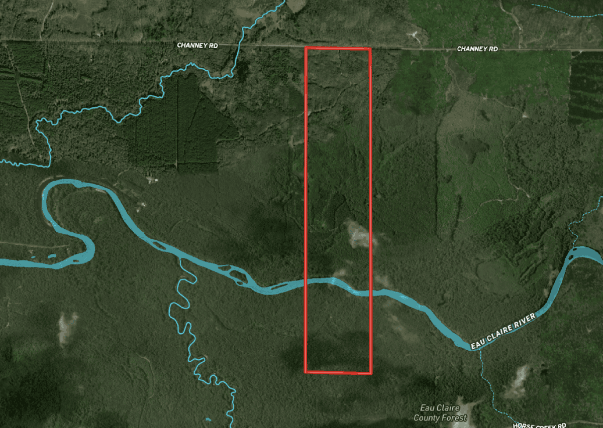 204.74± acres of premier recreational and hunting land in Eau Claire County