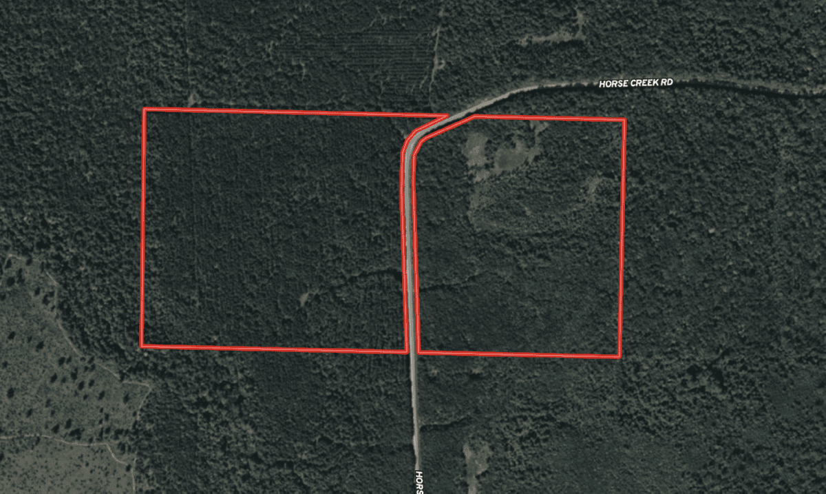84± acres of heavily timbered recreational and hunting land in Eau Claire County